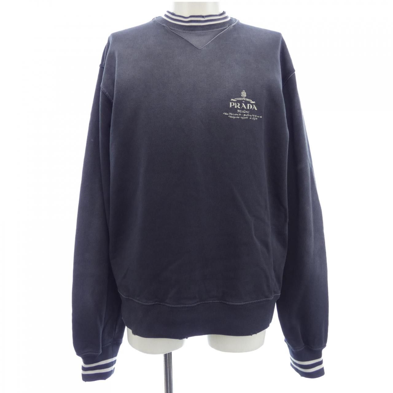 Prada Prada Prada UJL69B SOOO 15CA Sweatshirt Cotton Sweatshirts & Hoodies UJL69B SOOO 15CA DUTY FREE for USA Size ONE SIZE - 1 Thumbnail