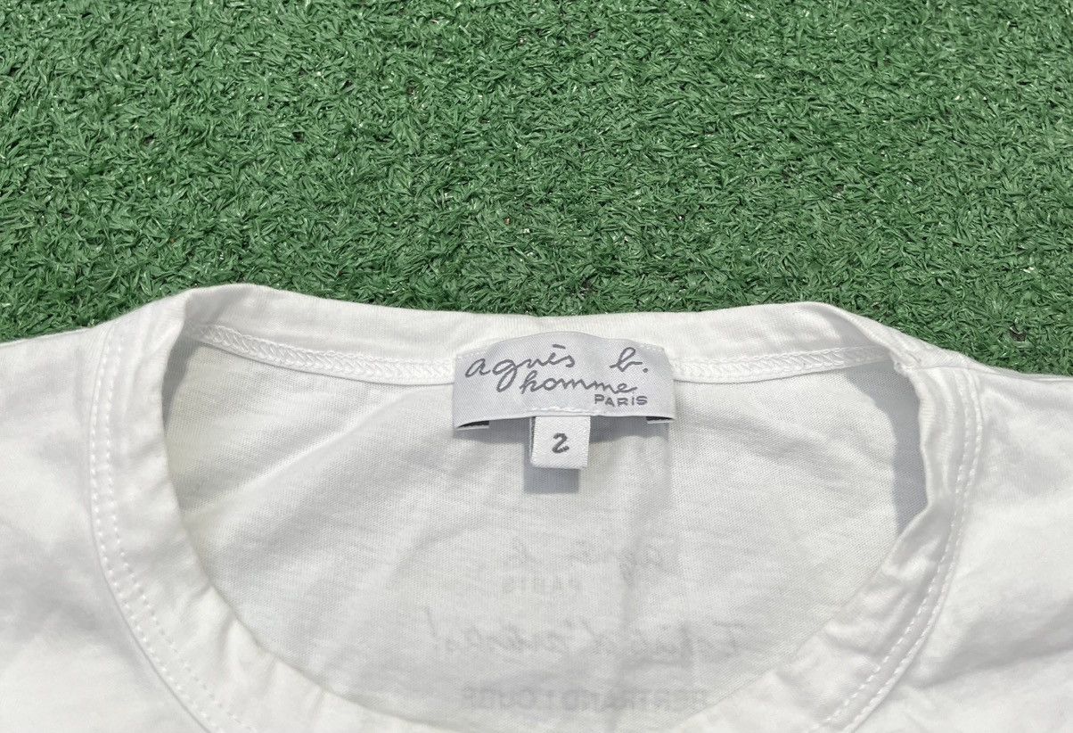 agnes b. Agnes B Paris Tee White Size US M / EU 48-50 / 2 - 4 Thumbnail