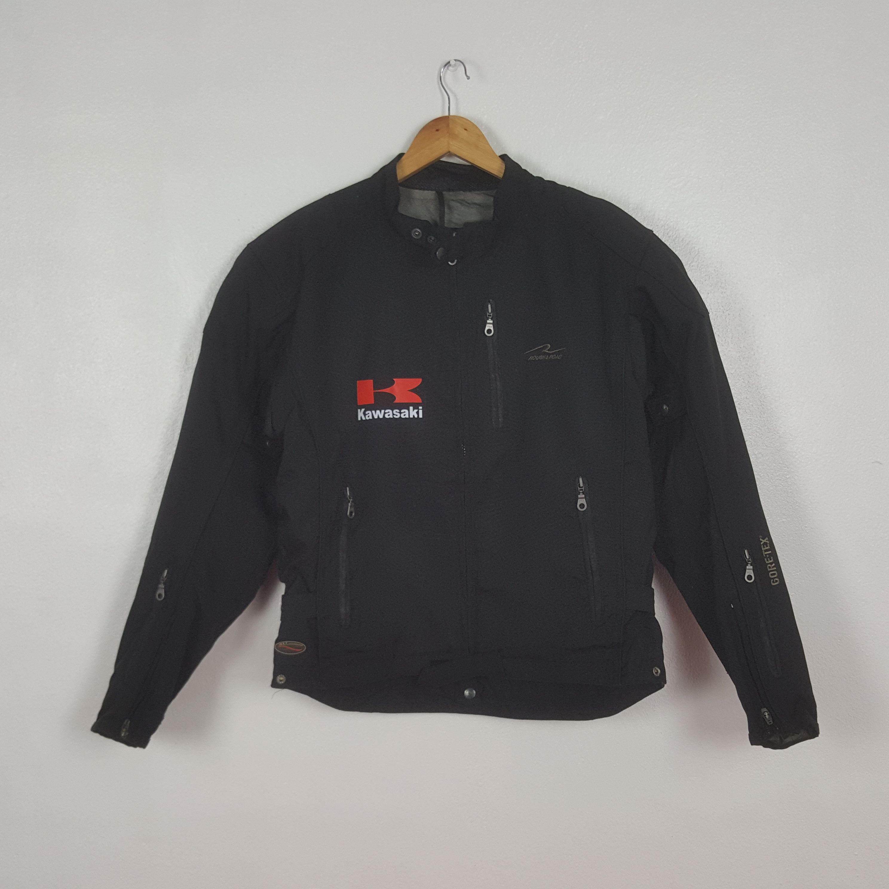 Japanese Brand Vintage Kawasaki Safety Pads Racing Jacket C307N6 Size US M / EU 48-50 / 2 - 4 Thumbnail