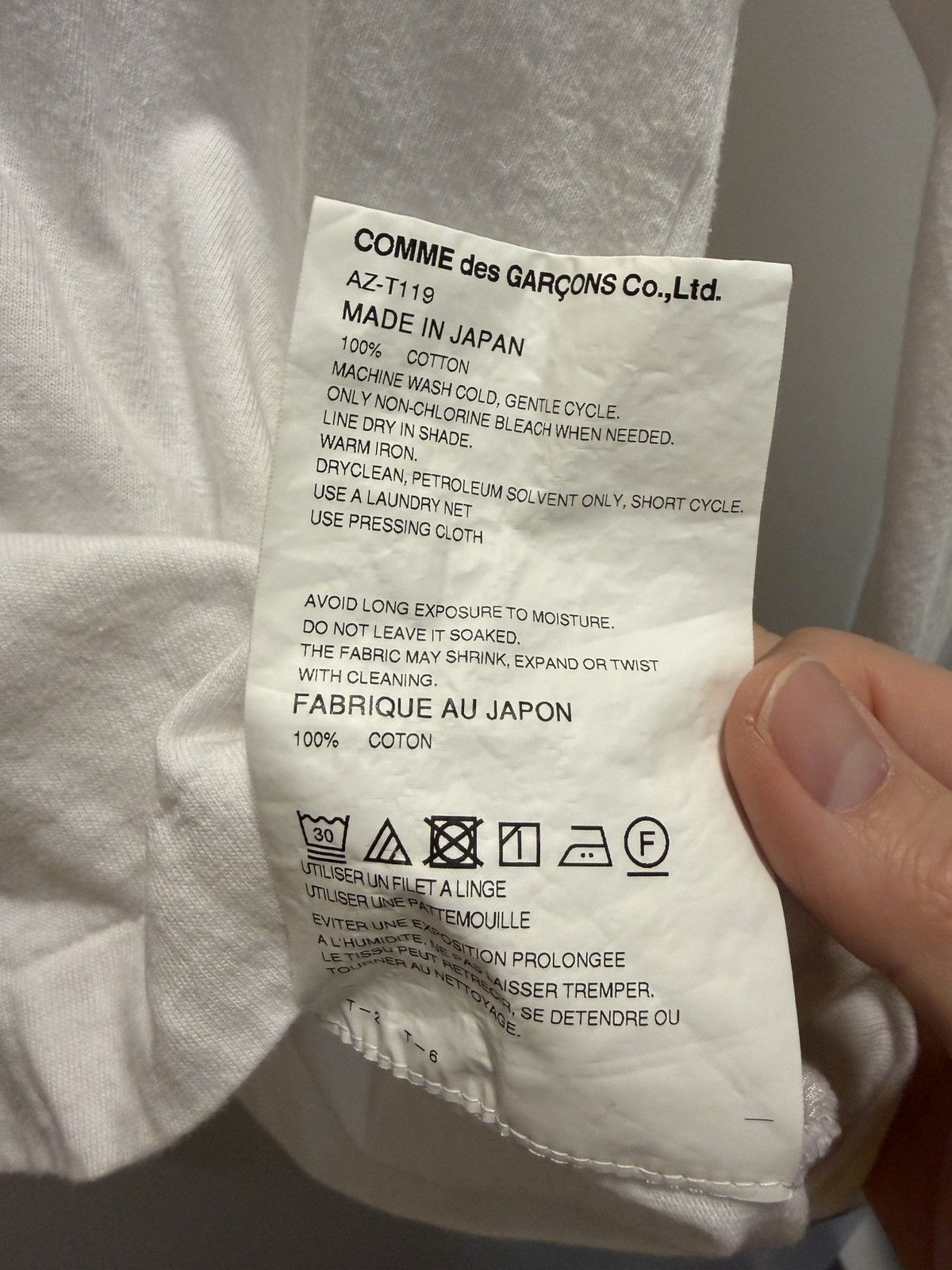 Comme des Garcons PLAY COMME des GARÇONS Play Long Sleeved Sweatshirt womens L Size L / US 10 / IT 46 - 5 Thumbnail