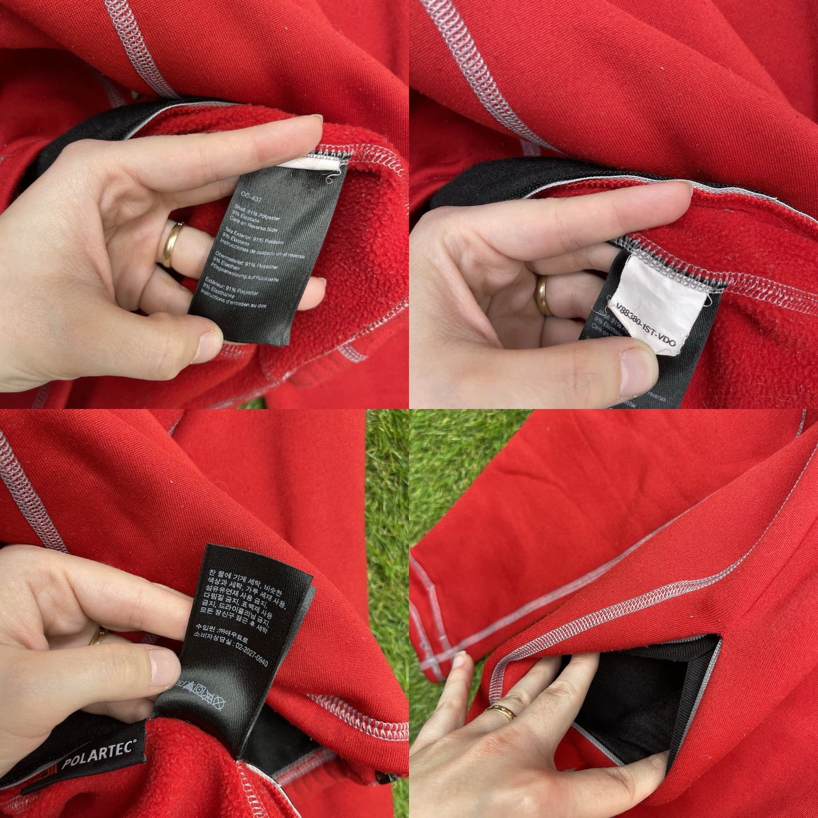 Marmot Marmot Jacket Womens L Red Full Zip Fleece Polartec Cotton Blend Outdoor Outdoor Casual Size L / US 10 / IT 46 - 8 Thumbnail