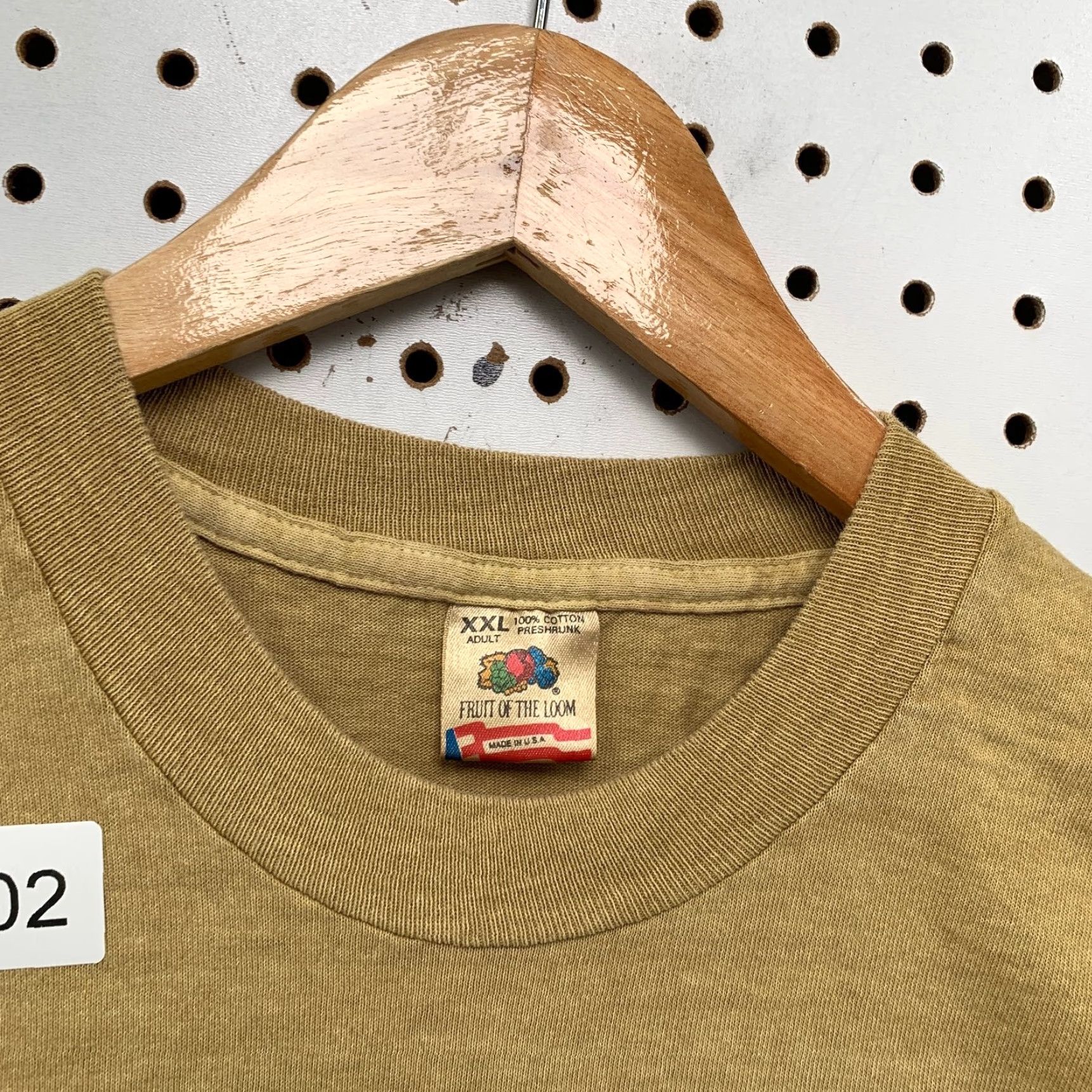 Fruit Of The Loom VINTAGE Ravinia Festival Shirt Mens 2XL Beige Cotton 90s Music USA Fruit of the Loom T-Shirt Short Sleeve Crew Neck 1980s-1990s Mens Size US XXL / EU 58 / 5 - 3 Thumbnail