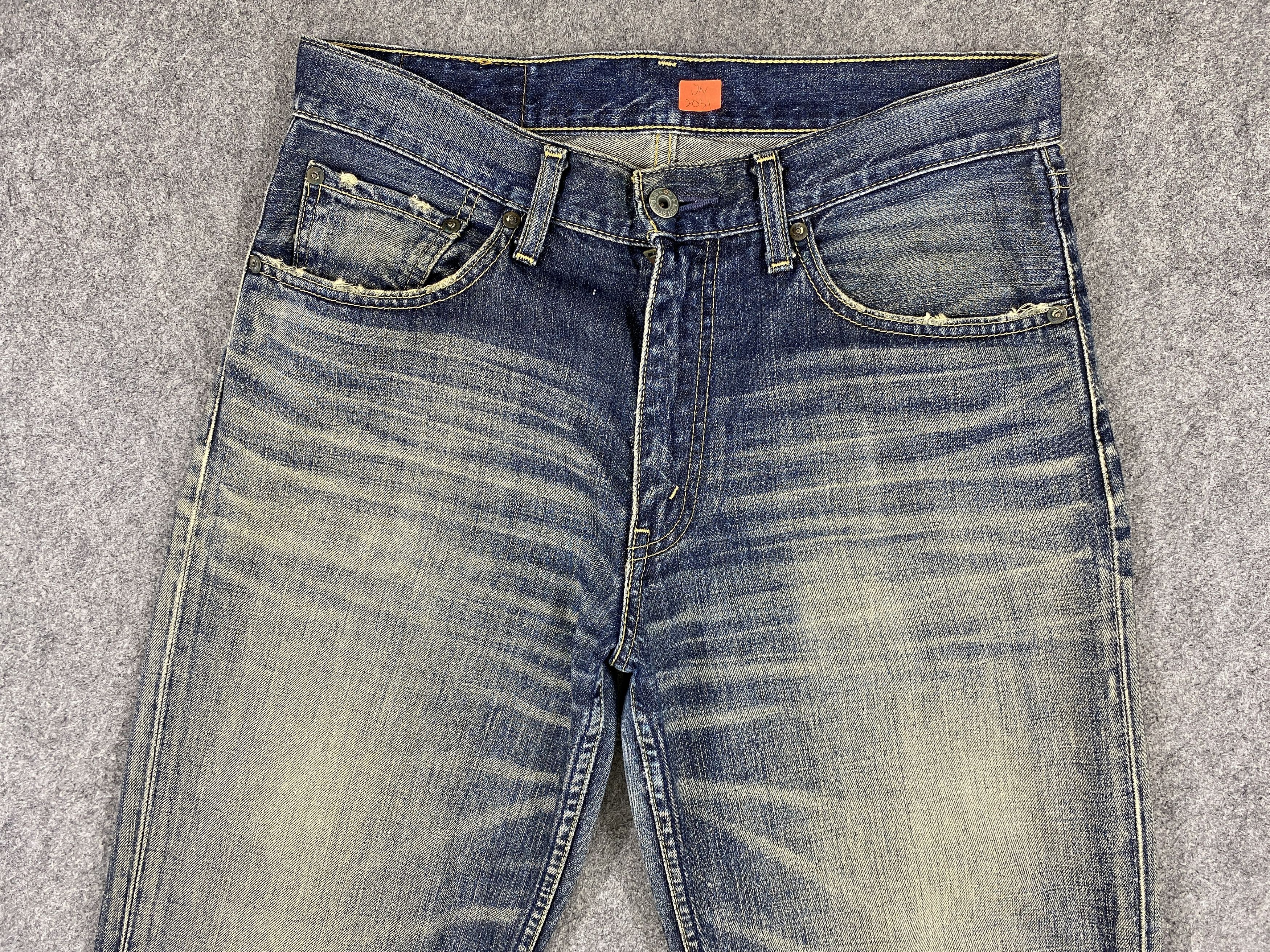 Levi's Distressed Blue Vintage Levi's 502 33x31.5 Denim -JN2031 Size US 33 - 3 Thumbnail