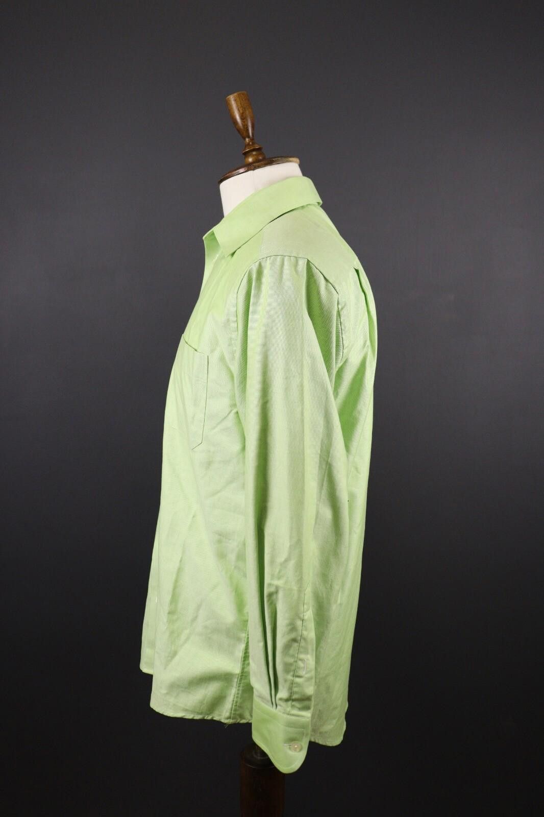 Eton Eton Ganghester 1928 Green Button Down Shirt Size 40 / 15 Size US M / EU 48-50 / 2 - 4 Thumbnail