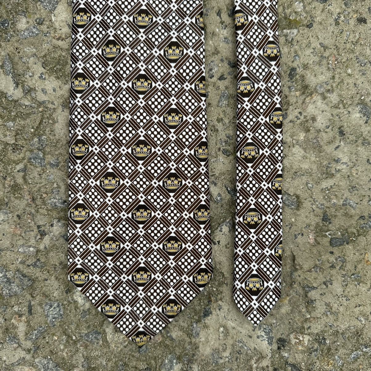 Christian Dior Monsieur Luxury Christian Dior Tie Silk New York Paris WPL490 Size ONE SIZE - 7 Thumbnail