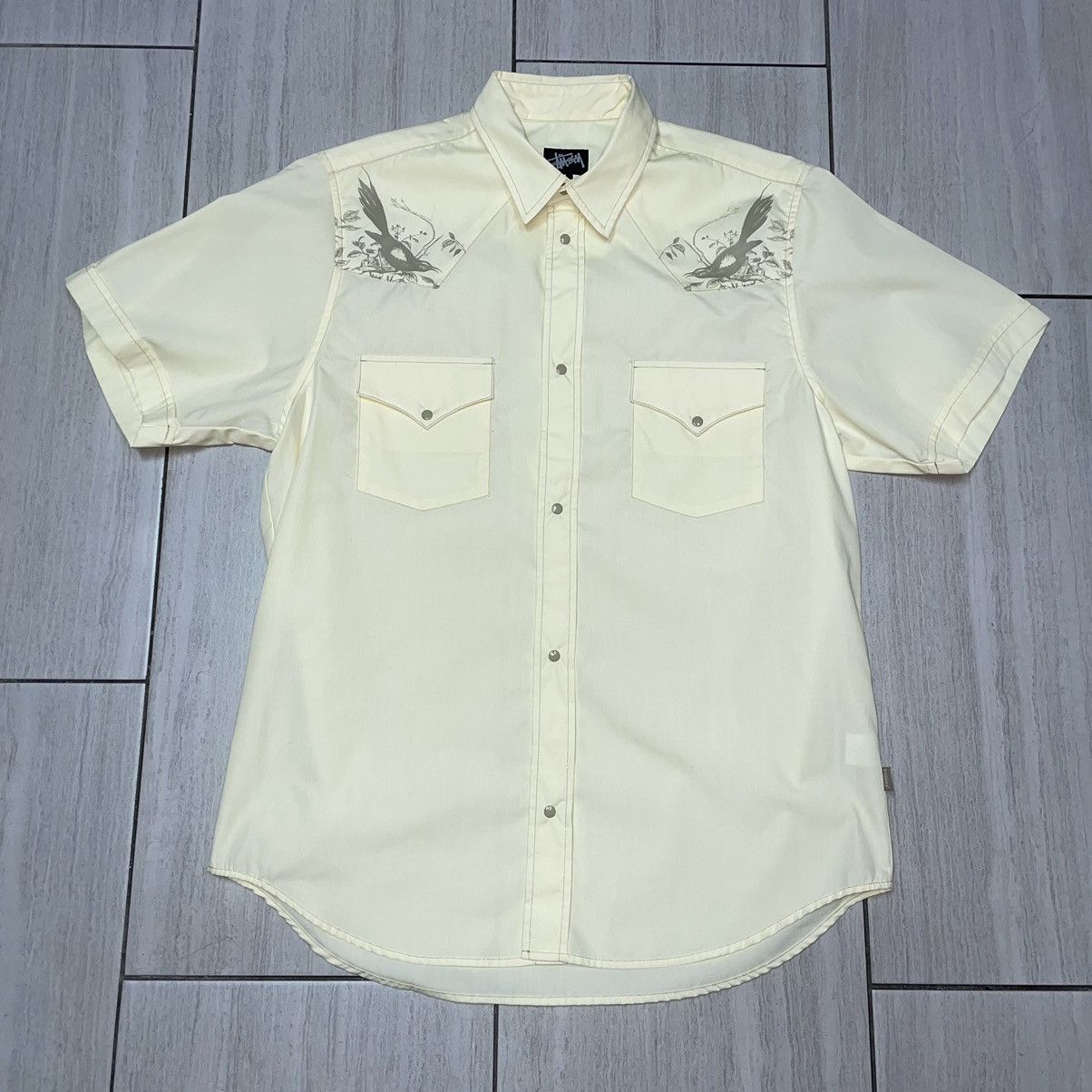 Stussy Vintage Stussy Snap Button Up Size US L / EU 52-54 / 3 - 1 Thumbnail