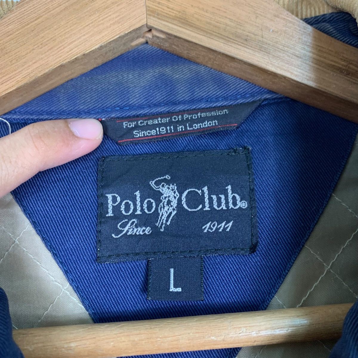Japanese Brand POLO CLUB Collared Casual Corduroy Jacket #0564-C26 Size US L / EU 52-54 / 3 - 18 Thumbnail