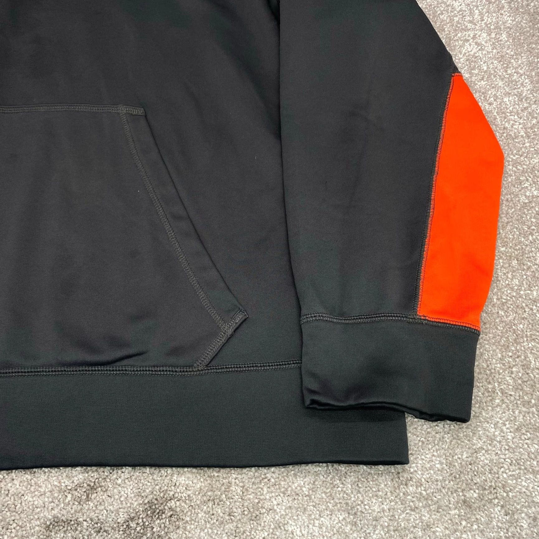 Nike Nike Hoodie Swoosh Dri-fit Therma Men's 2XL Gray Blue Fleece 7210 Size US XXL / EU 58 / 5 - 3 Thumbnail