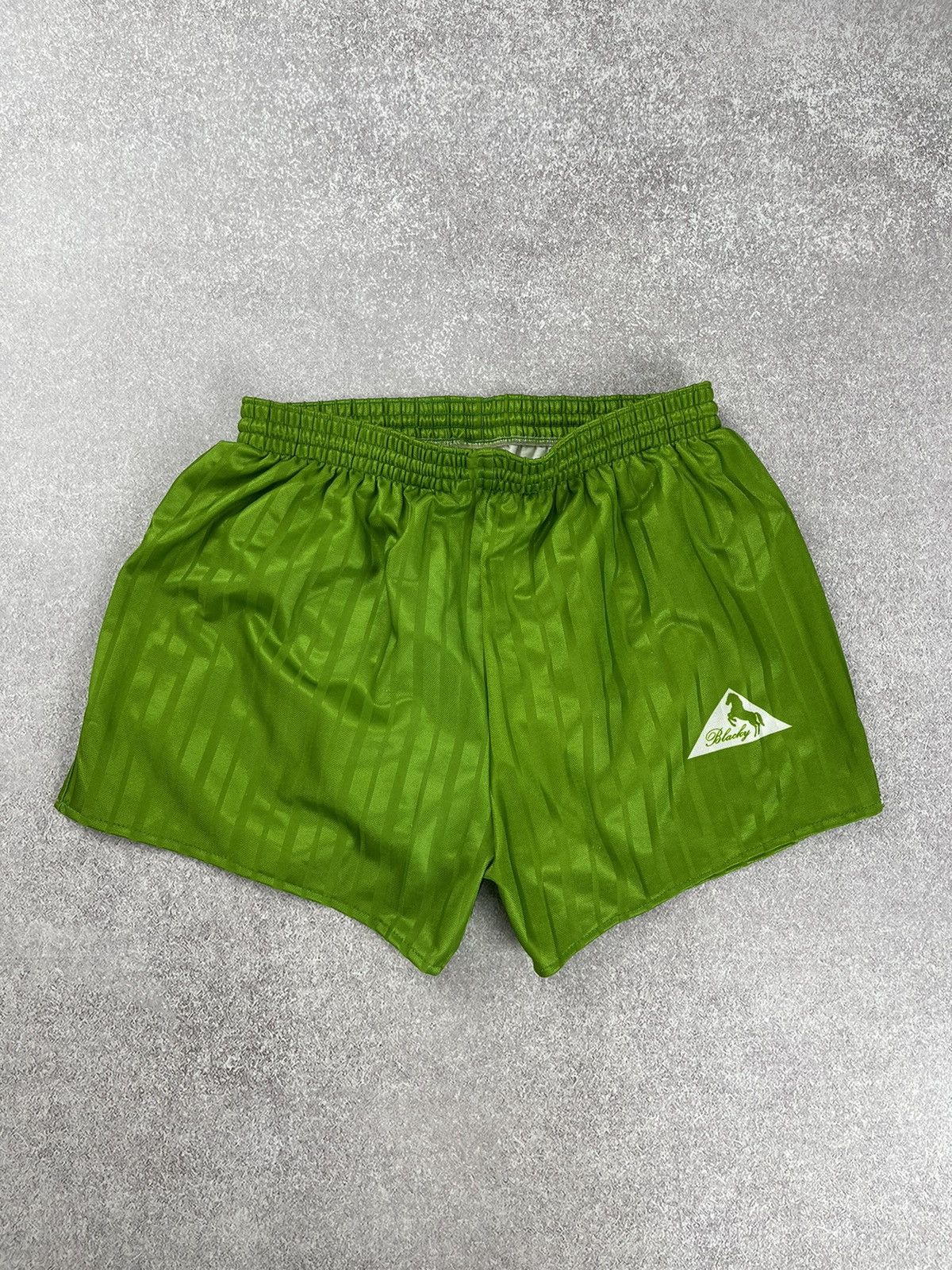 Vintage Vintage Blacky Switzerland Home Football Shorts Size 6 Size US 33 - 1 Thumbnail