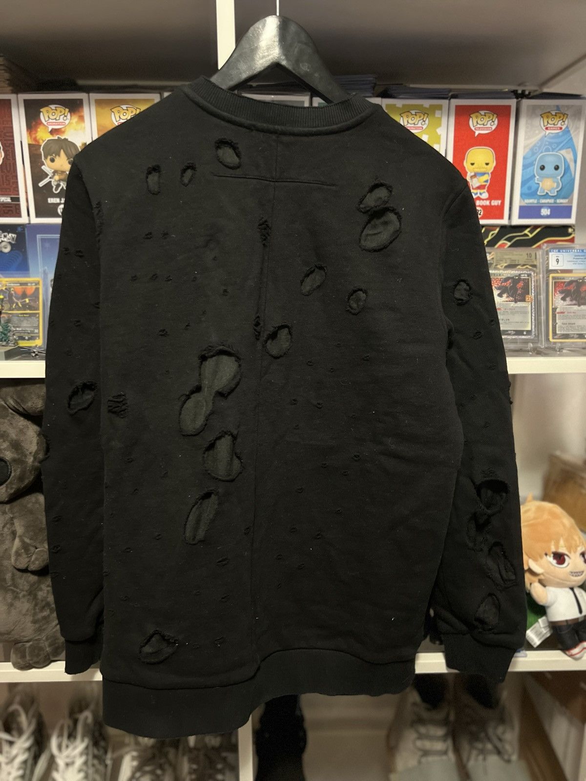 Givenchy Givenchy Distressed Sweatshirt Size US XS / EU 42 / 0 - 6 Thumbnail