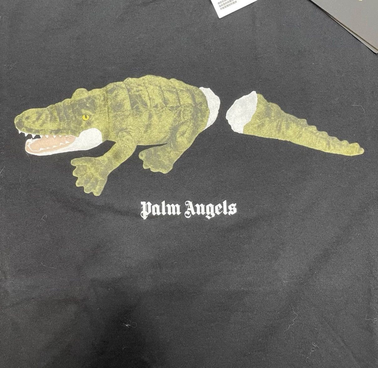 Palm Angels Palm Angels PA Broken Crocodile Short Sleeve K12 Size US XS / EU 42 / 0 - 3 Thumbnail