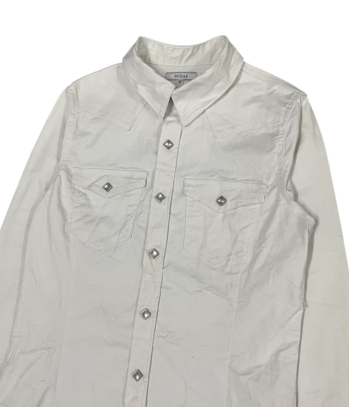 14th Addiction Midas Japan Denim Shirt Size US S / EU 44-46 / 1 - 4 Thumbnail