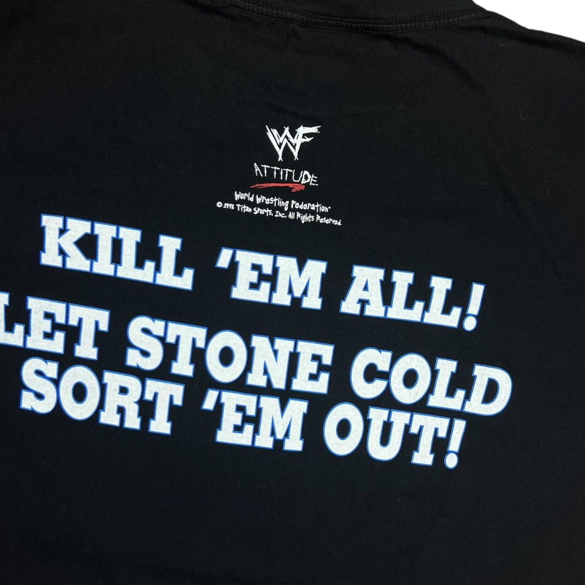 WWE UNRELEASED 1998 STONE COLD STEVE AUSTIN Size US XL / EU 56 / 4 - 4 Thumbnail