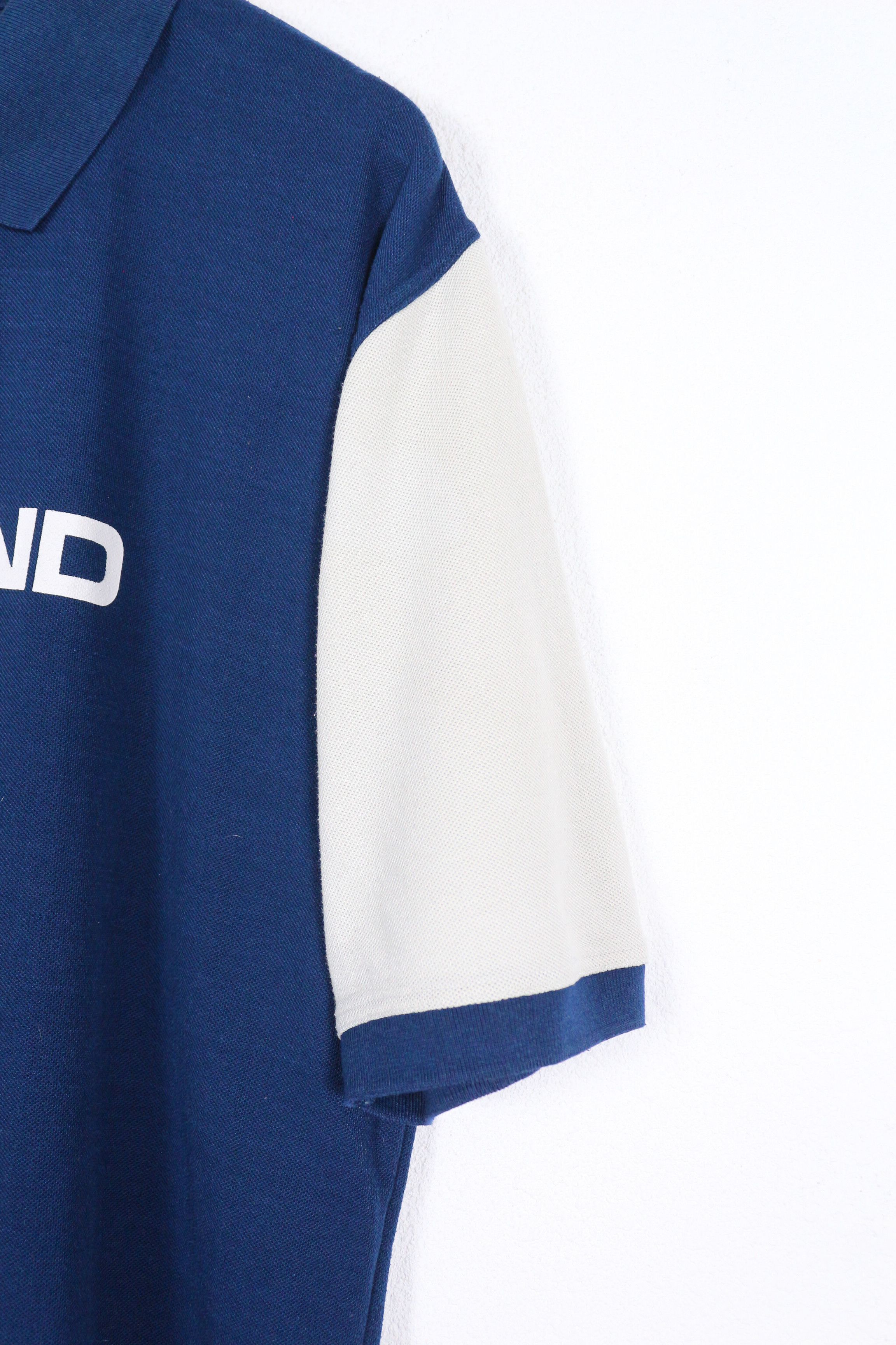 Vintage Vintage England Admiral Rugby Polo British Shirt 90s Size US M / EU 48-50 / 2 - 3 Thumbnail