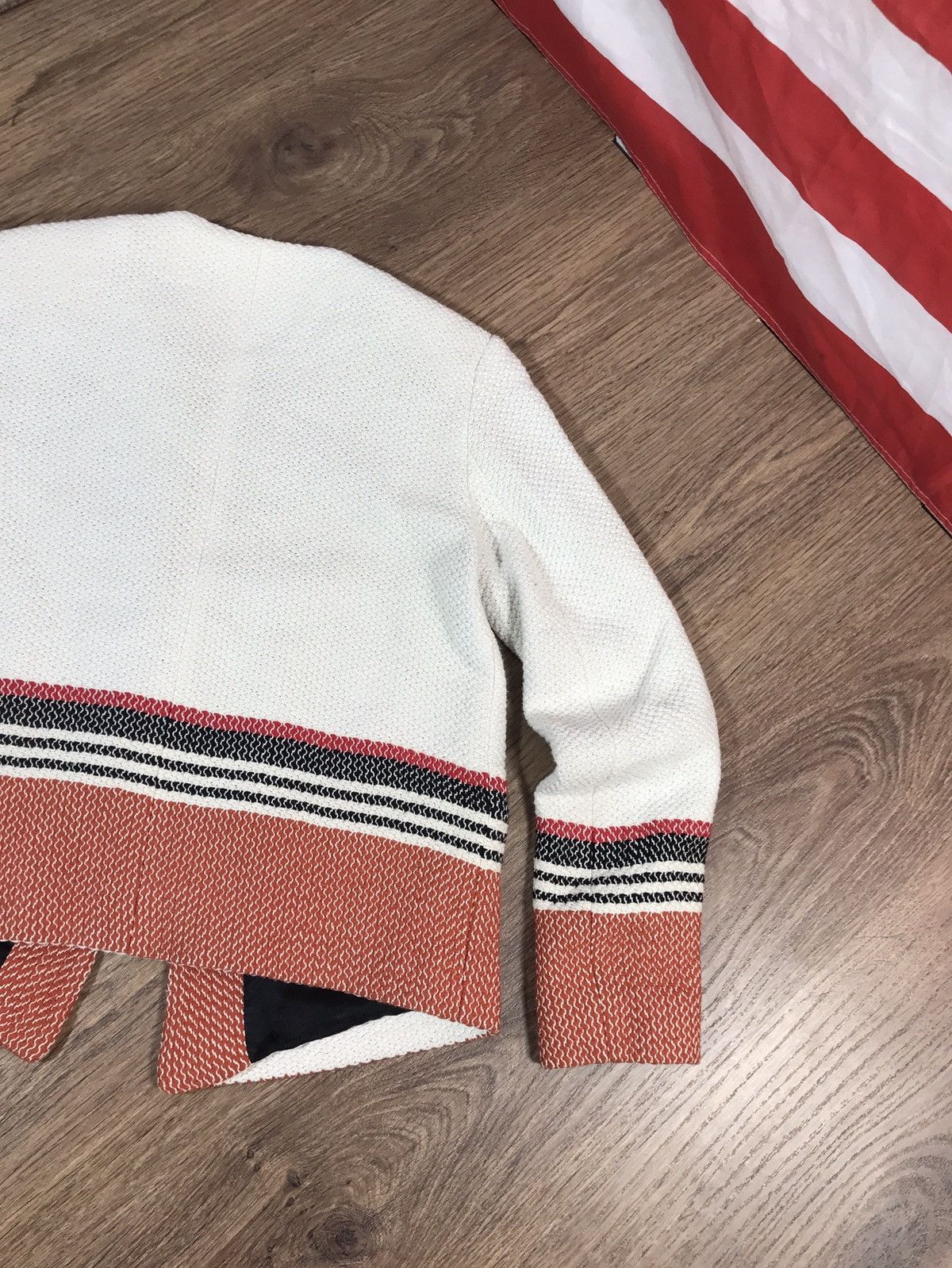 Sandro × Vintage Sandro Paris Jacket Size S / US 4 / IT 40 - 16 Thumbnail