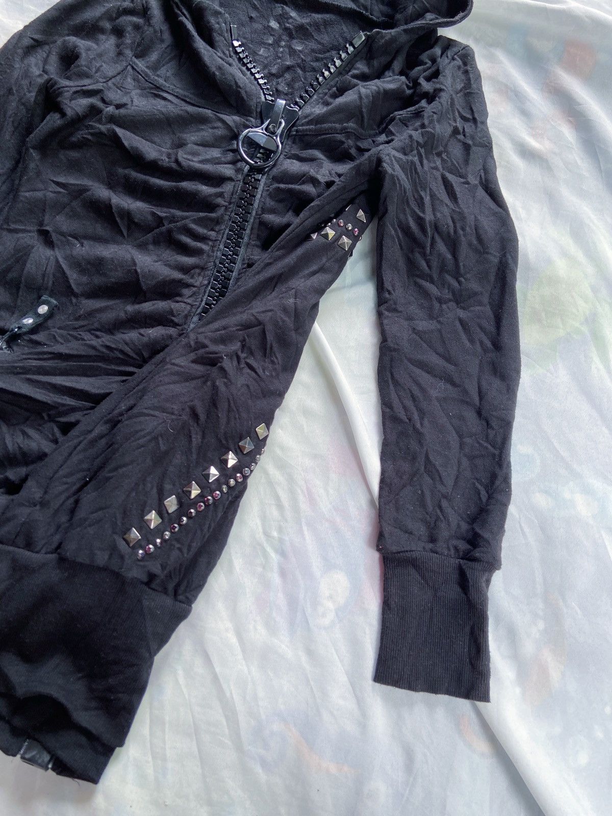 14th Addiction JAPANESE FASHION PUNK STYLE ZIP HOODIE Size US S / EU 44-46 / 1 - 8 Thumbnail
