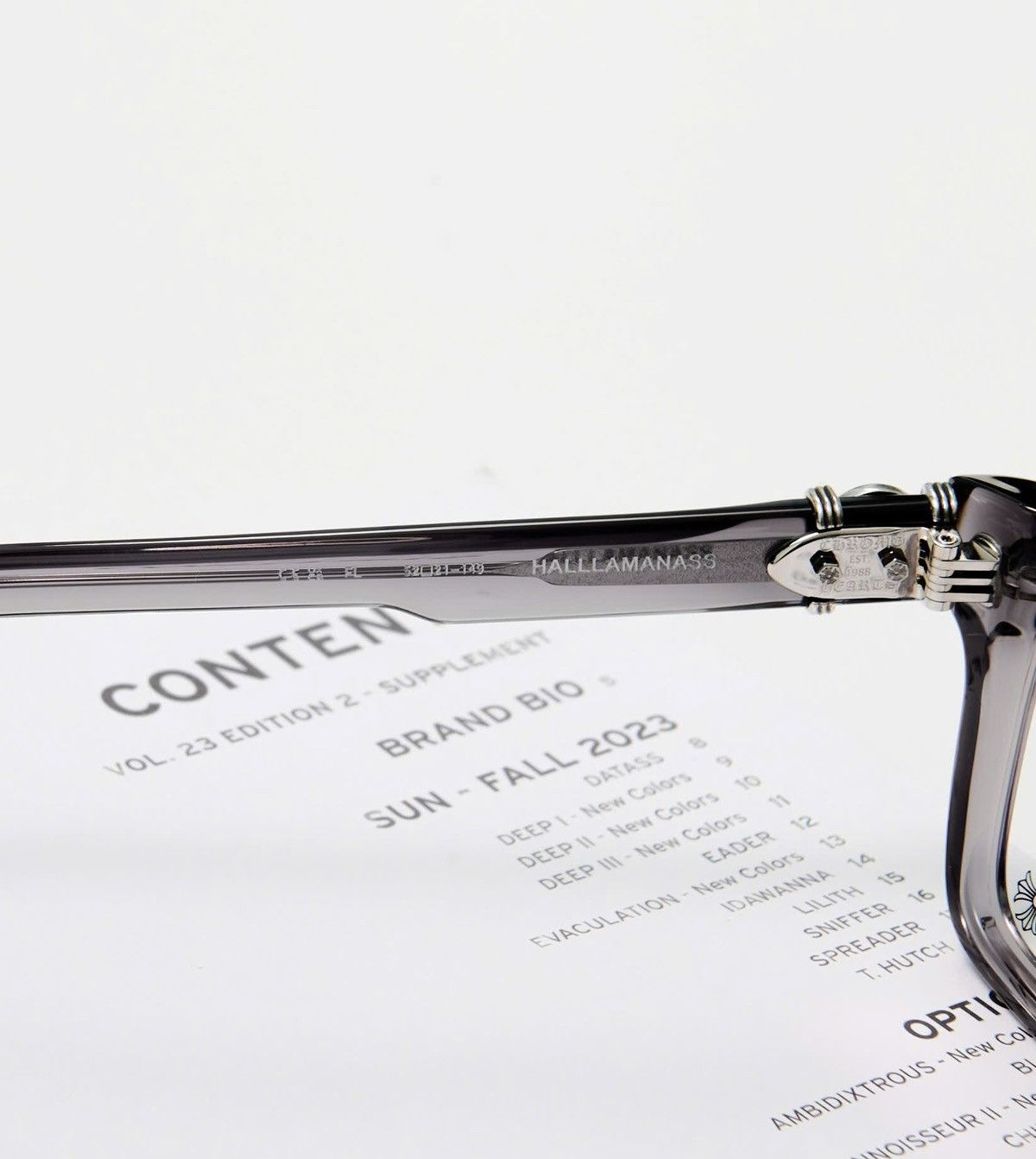 Chrome Hearts CHROME HEARTS HALLLAMANASS FLINT GLASSES Size ONE SIZE - 7 Thumbnail
