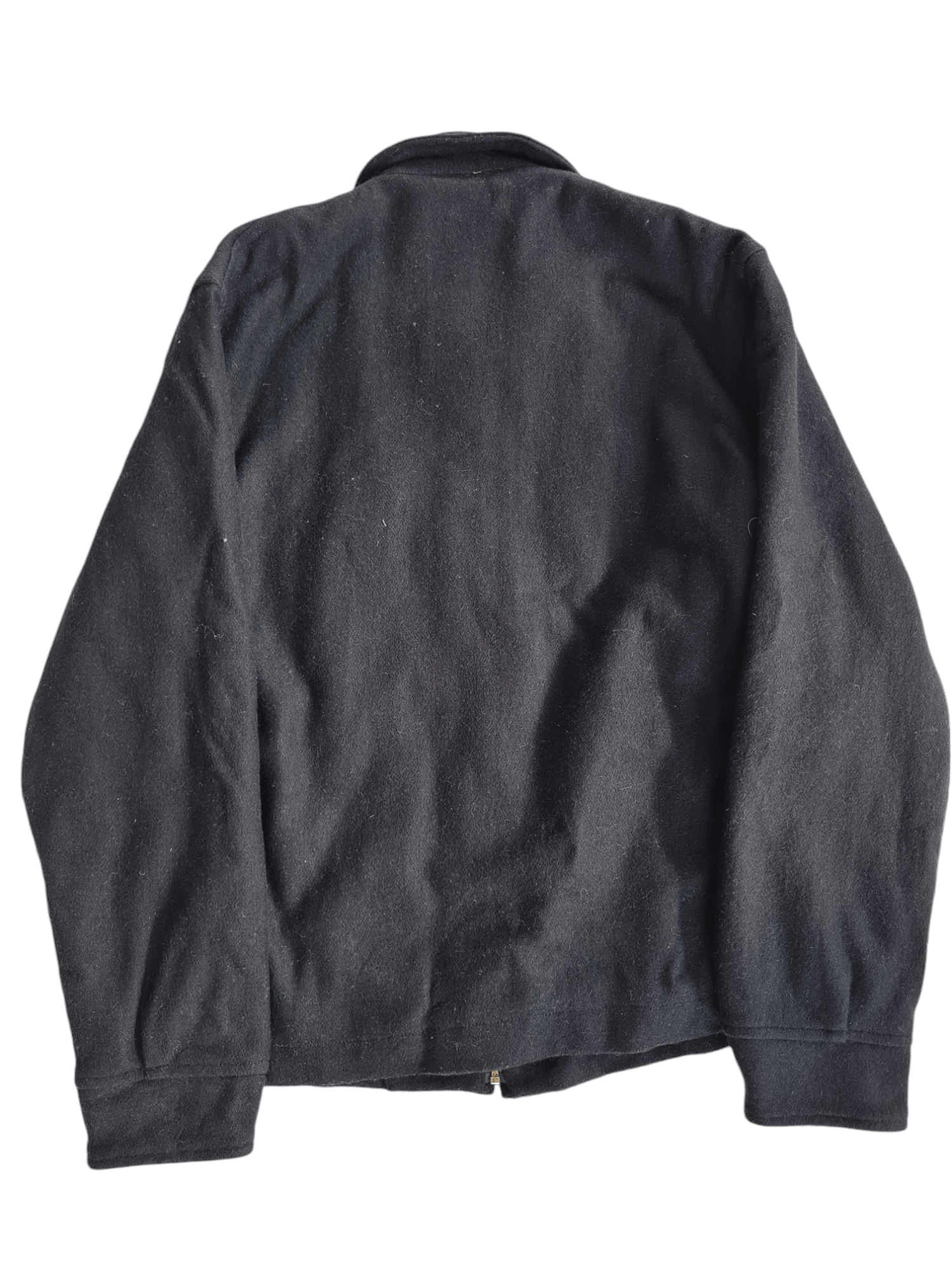 Vintage Vtg After Wool Jacket Zipper Size US XL / EU 56 / 4 - 4 Thumbnail