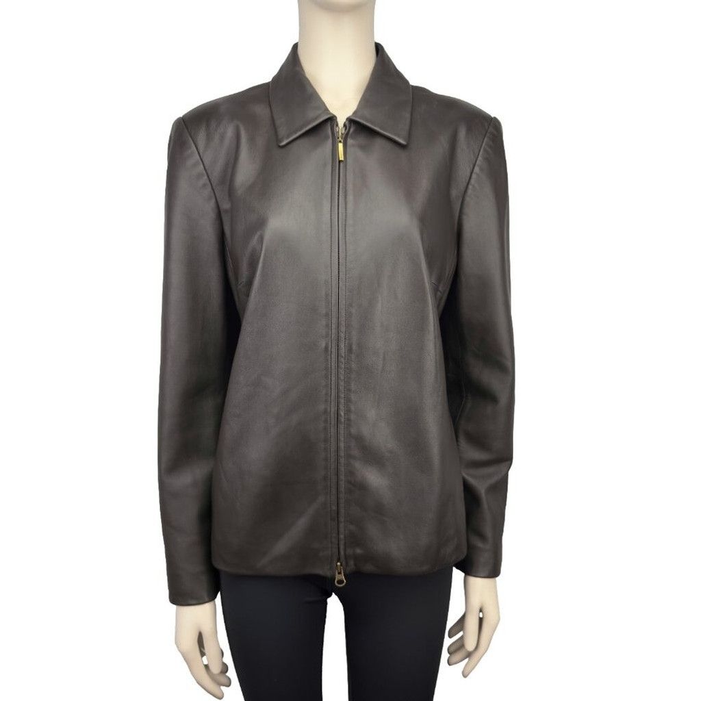 Other BOD & CHRISTENSEN Chocolate Brown Fitted Jacket Size 12 Size L / US 10 / IT 46 - 2 Thumbnail