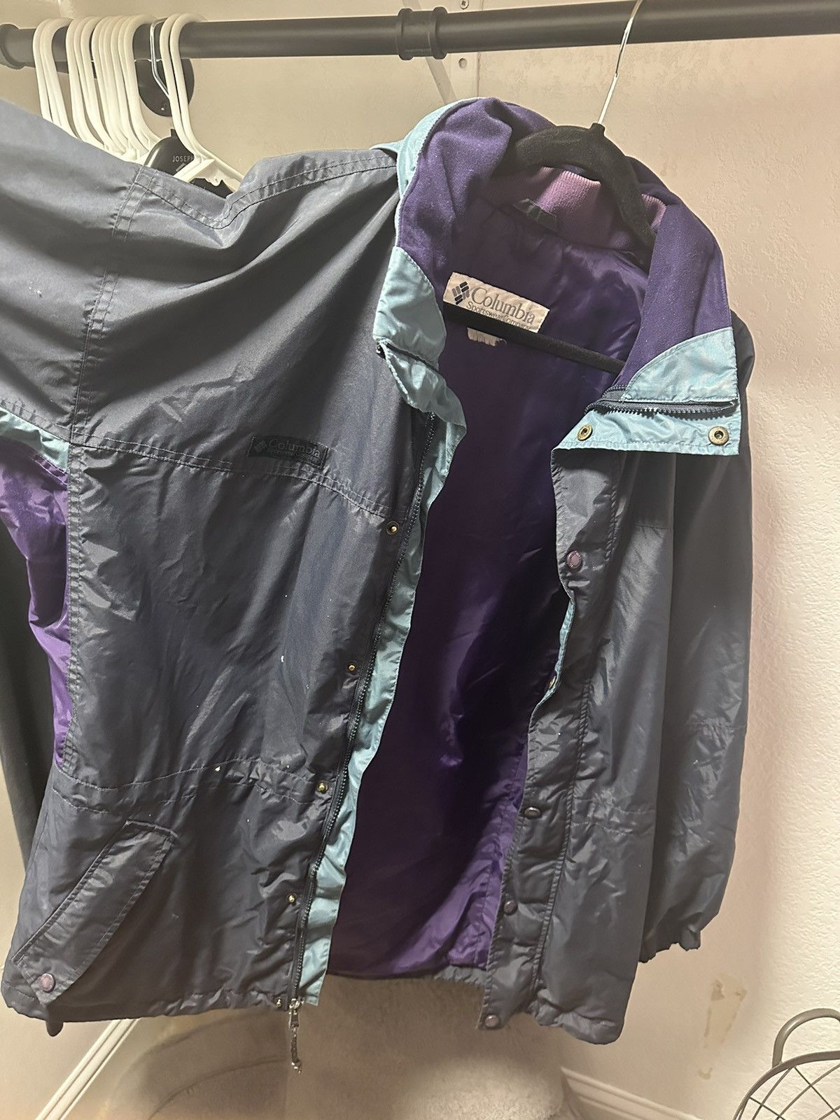 Columbia × Vintage Green and purple Columbia jacket Size US XL / EU 56 / 4 - 3 Thumbnail