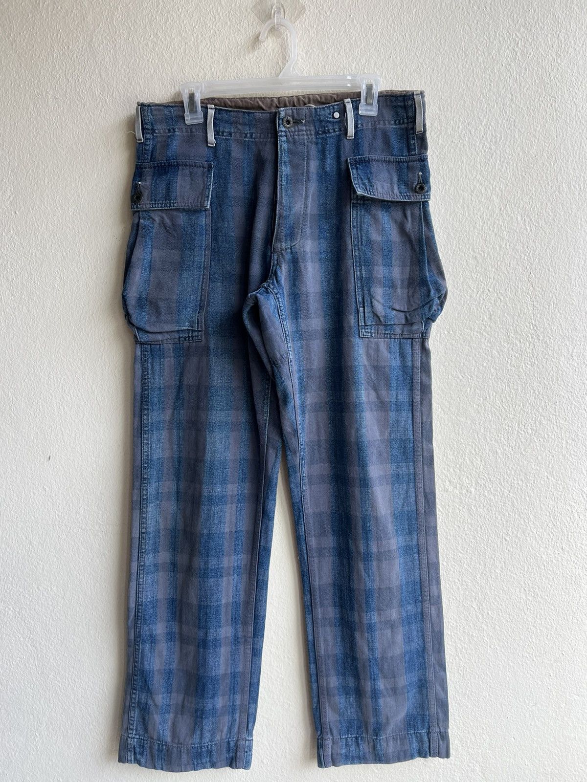 Vintage Reproduction Label Japan Rebuild Cargo Monkey Pant Trouser Size US 31 - 2 Thumbnail