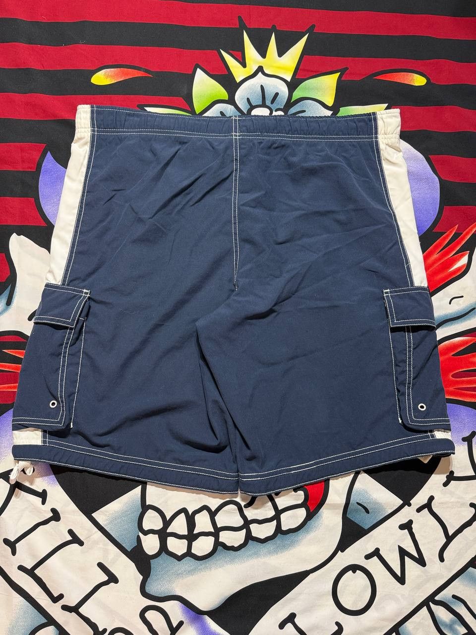 Nike Vintage Nike Cargo shorts in blue Size L Size US 36 / EU 52 - 6 Thumbnail
