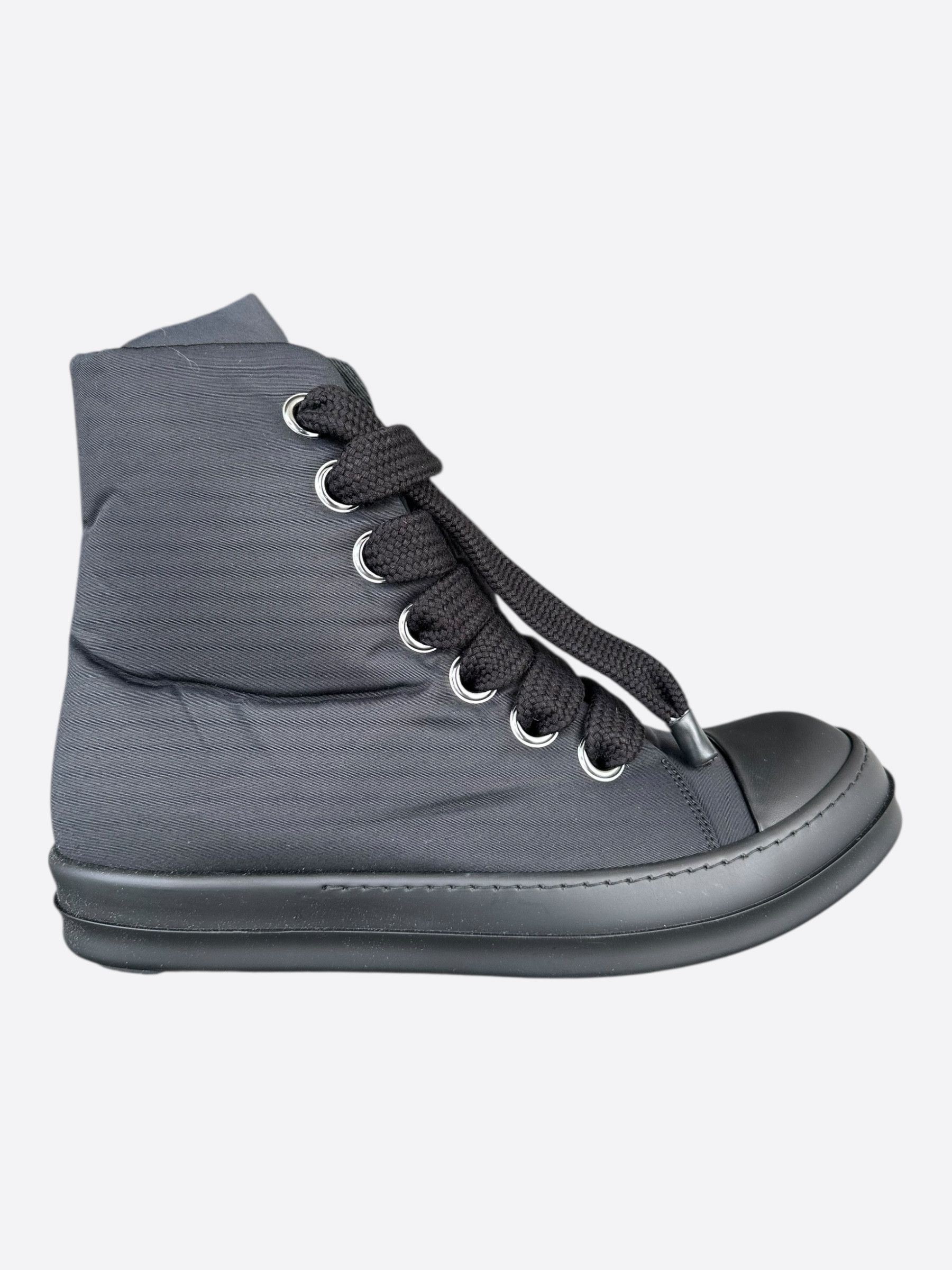 Rick Owens Jumbo Puffer Megalaced Sneaker Boot | Grailed