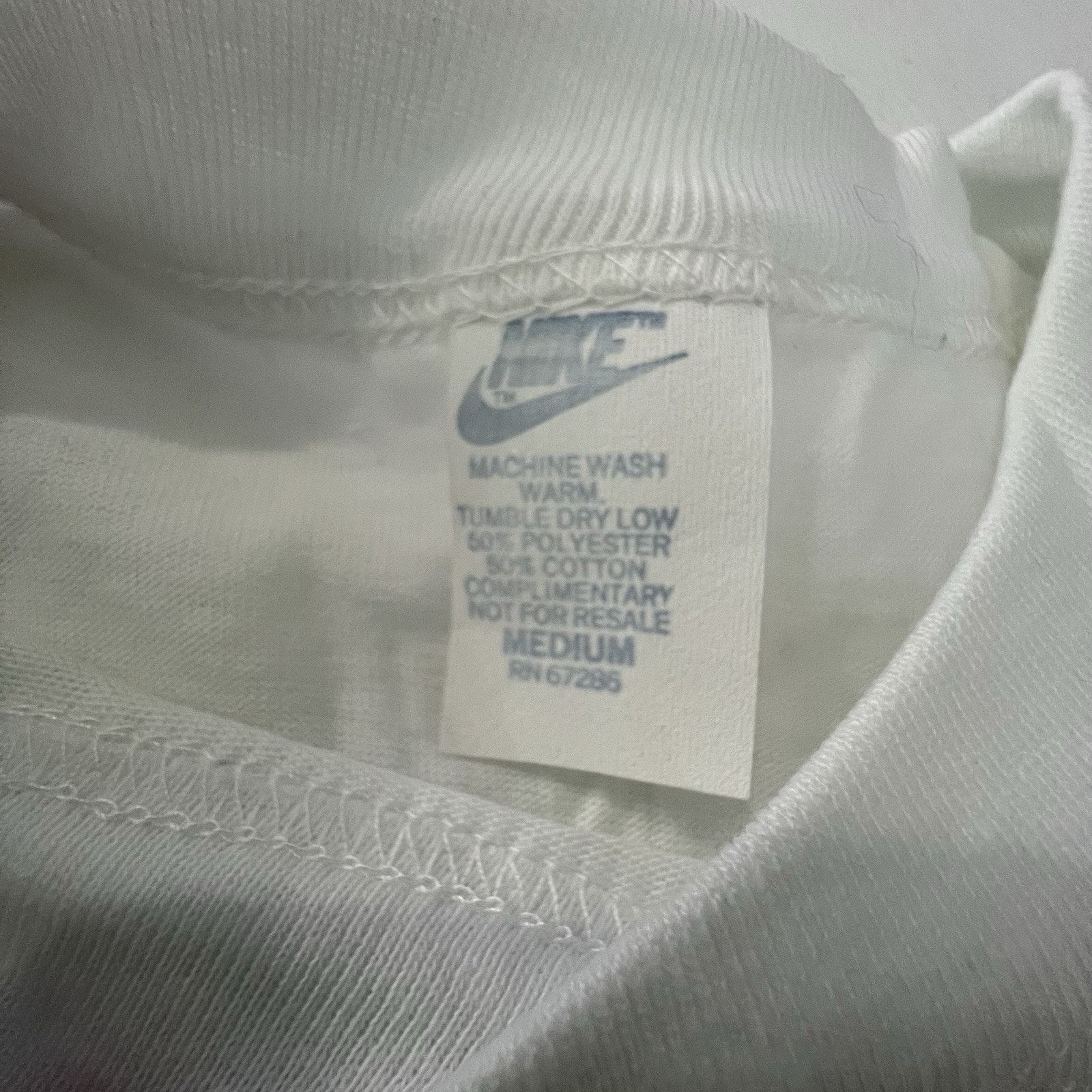 Nike NIKE T-SHIRT 80S White And Blue TAG MARATHON M COTTON White Size US M / EU 48-50 / 2 - 4 Thumbnail