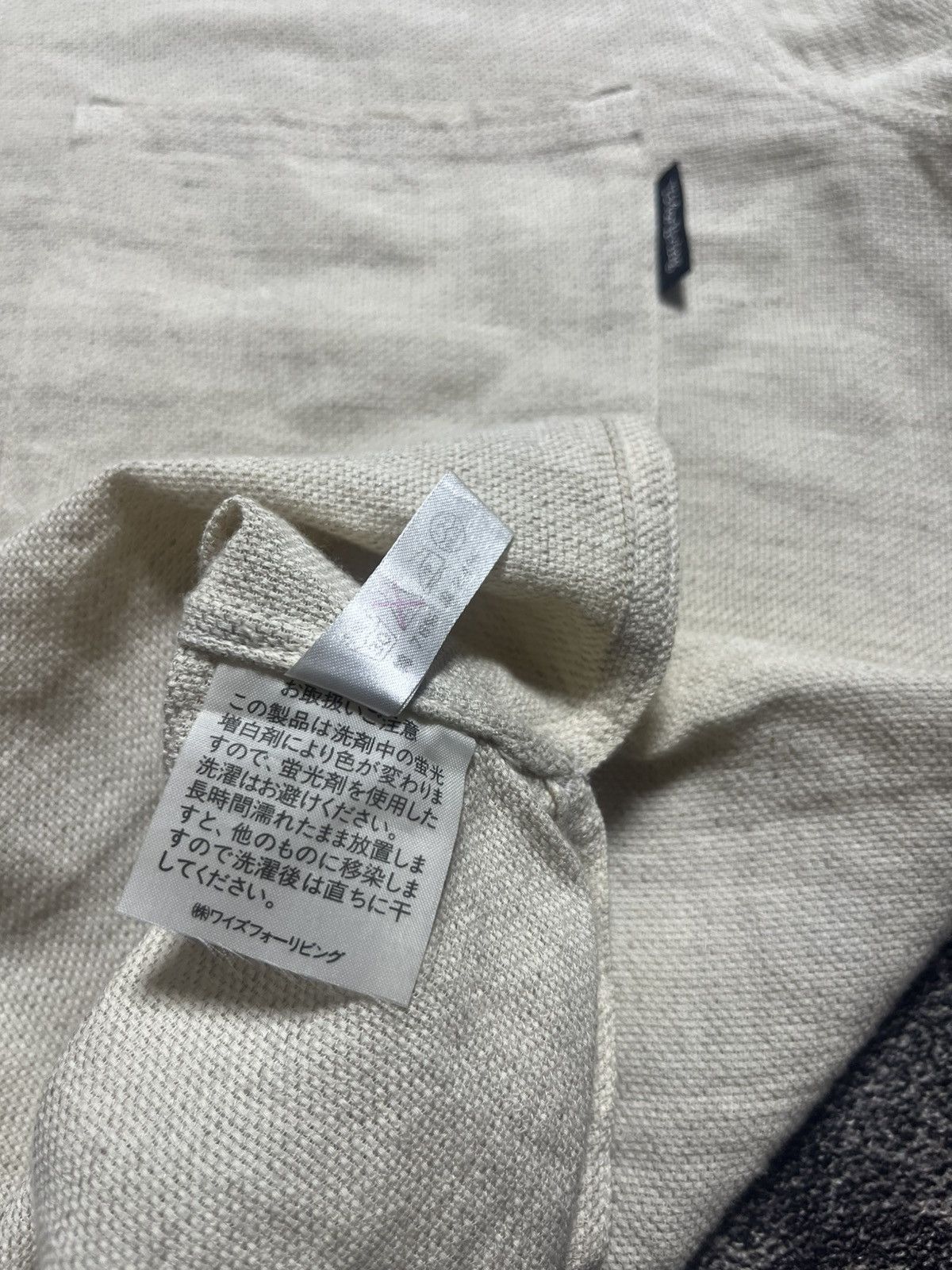 Y's for Men Y’s for living by yohji yamamoto vneck pocket tshirt Size US M / EU 48-50 / 2 - 9 Thumbnail