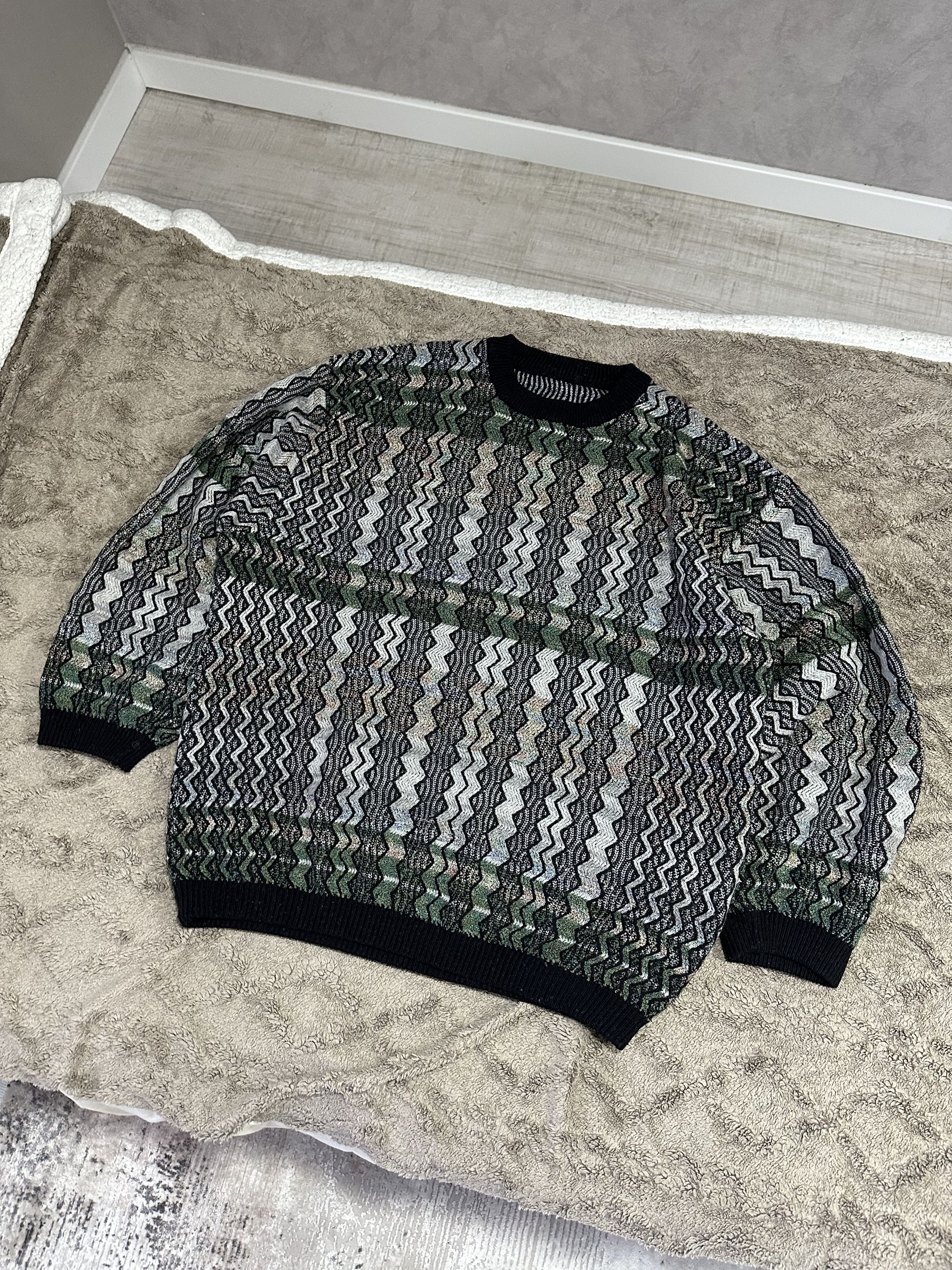 Vintage Coogi Style Sweater Size US L / EU 52-54 / 3 - 2 Thumbnail