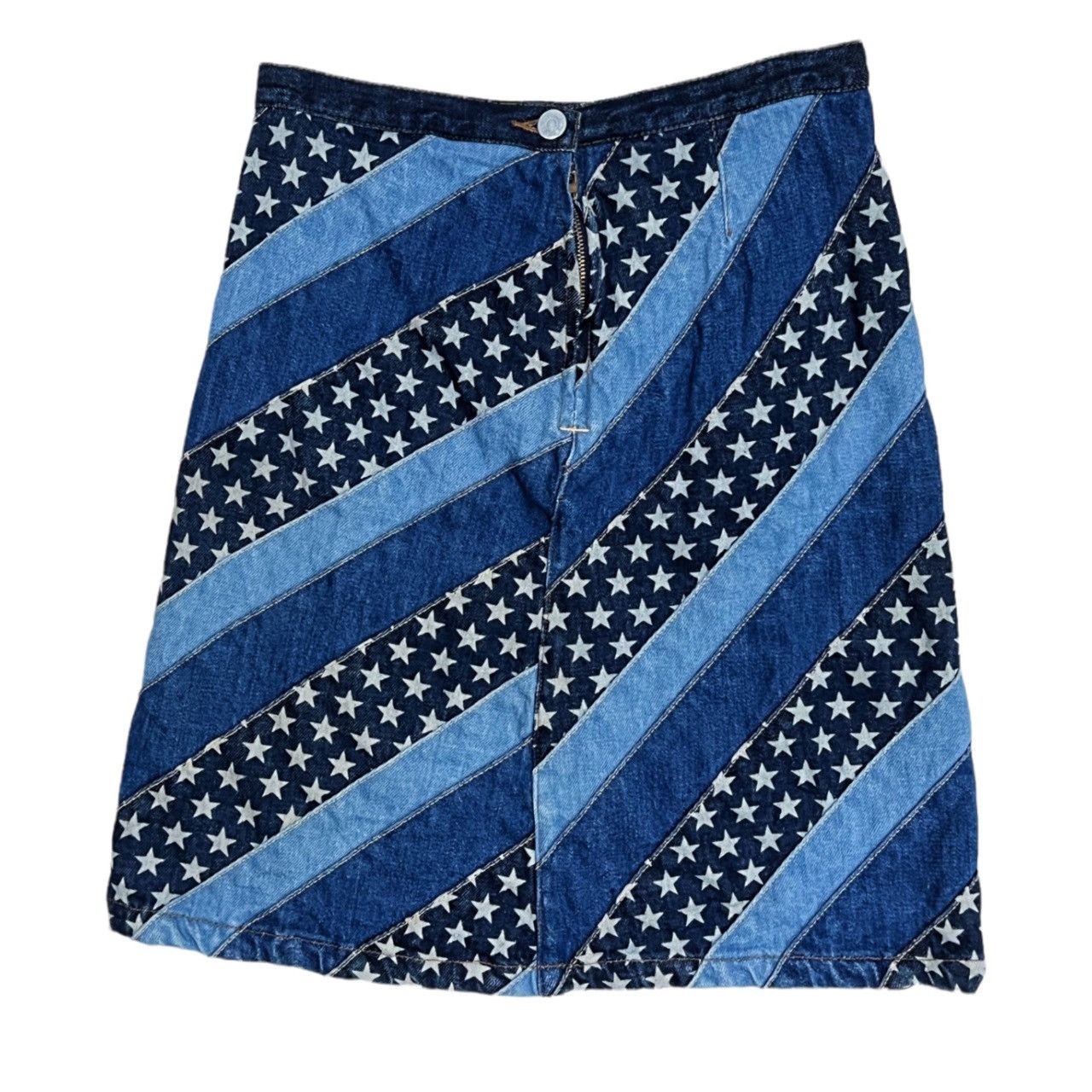 image of Hysteric Glamour Star Skirt in Blue, Women's (Size 27)