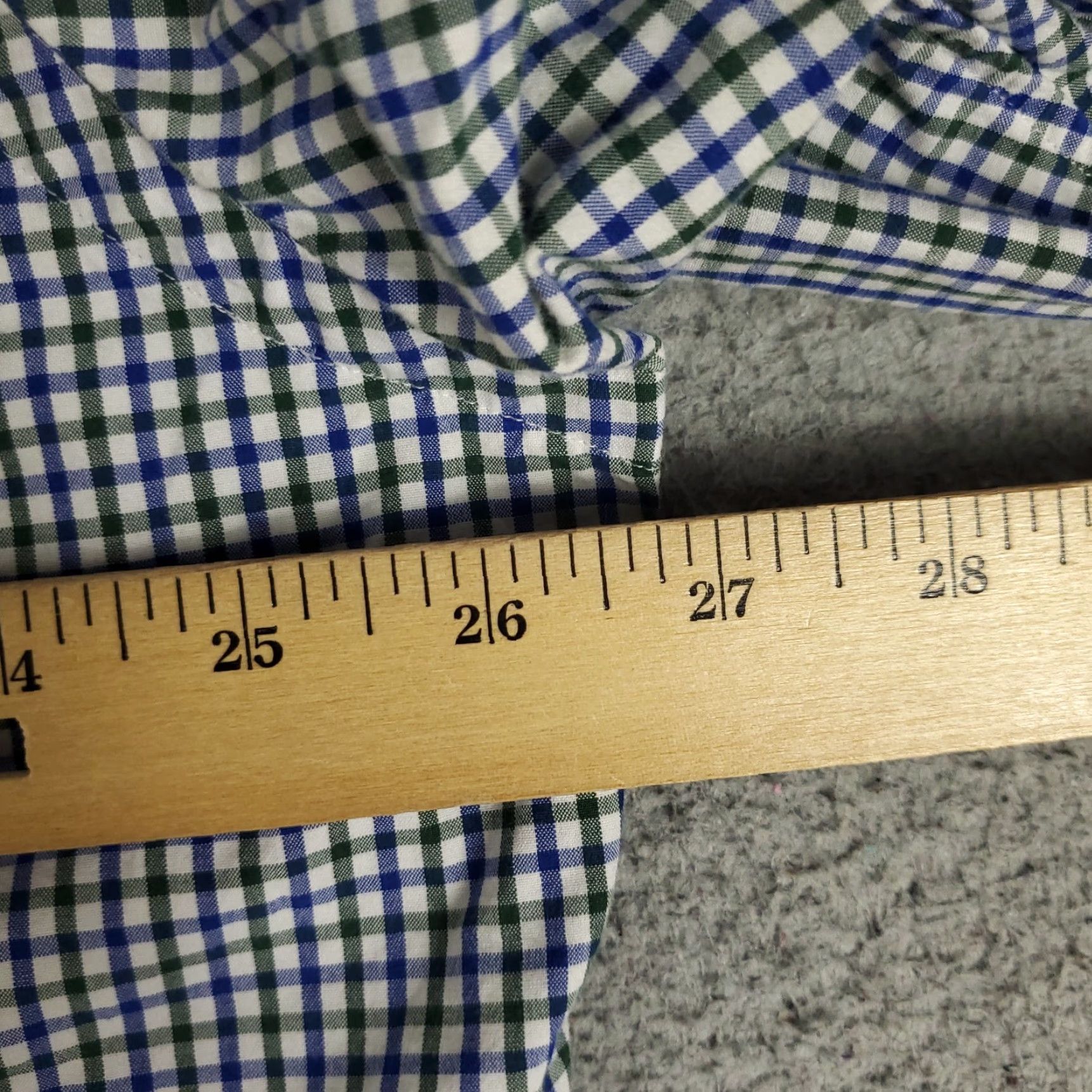 Ralph Lauren Ralph Lauren Shirt Mens XL Blue Green Check Pony Casual Button Up Long Sleeve Size US XL / EU 56 / 4 - 6 Thumbnail