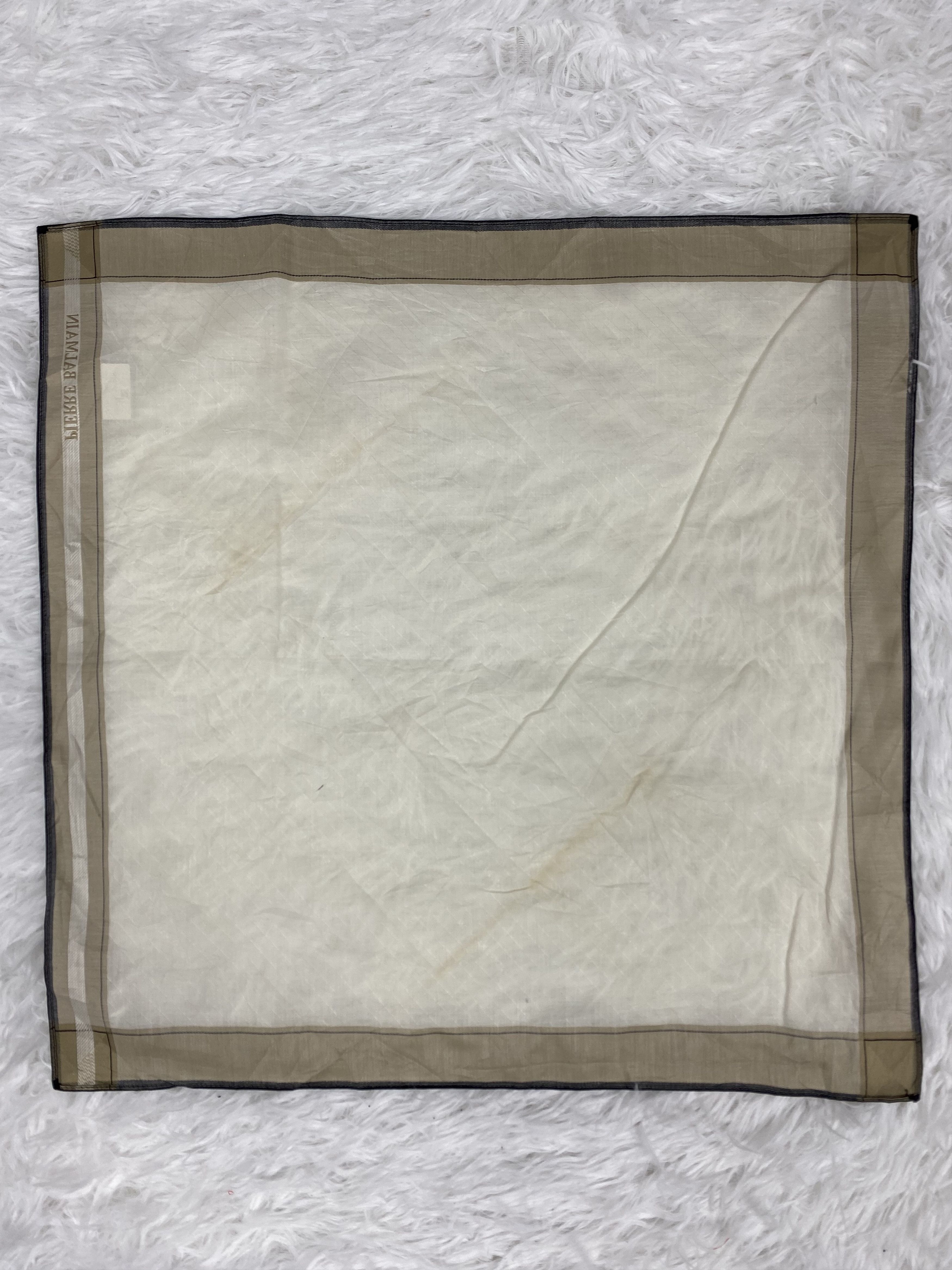 Pierre Balmain Vintage Pierre Balmain Handkerchief PH0039 Size ONE SIZE - 4 Thumbnail
