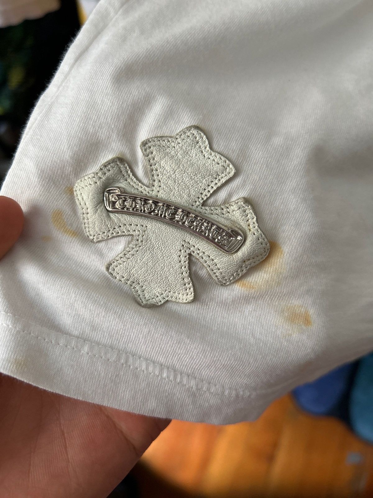 Chrome Hearts Chrome Hearts Button Tee Size US M / EU 48-50 / 2 - 3 Thumbnail