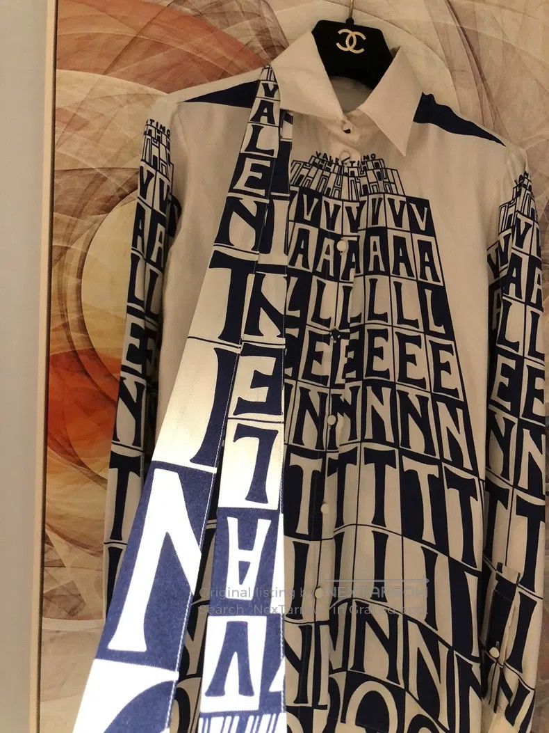 Valentino Valentino Silk shirt Size S / US 4 / IT 40 - 2 Thumbnail