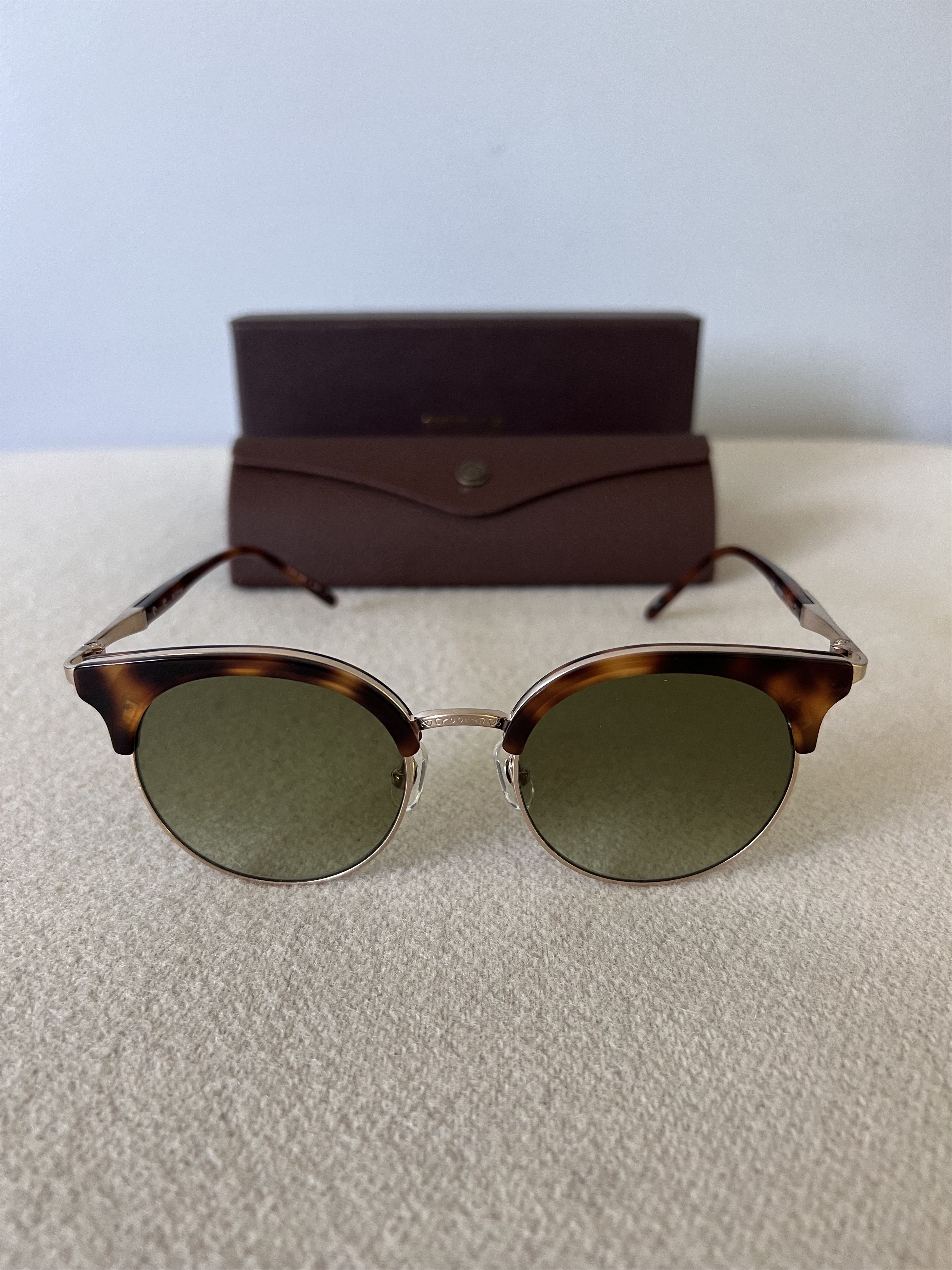 Matsuda Matsuda M2046 Cat Eye Sunglasses in Demi Size ONE SIZE - 2 Thumbnail