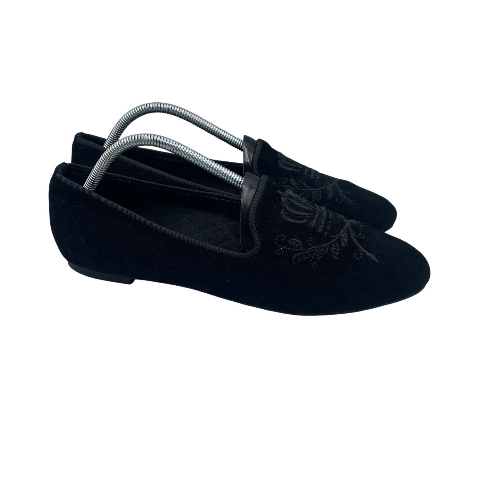 Vionic Vionic Rom Smoking Slippers Slip On Shoes Velvet Black 11 Size US 11 / IT 41 - 1 Thumbnail