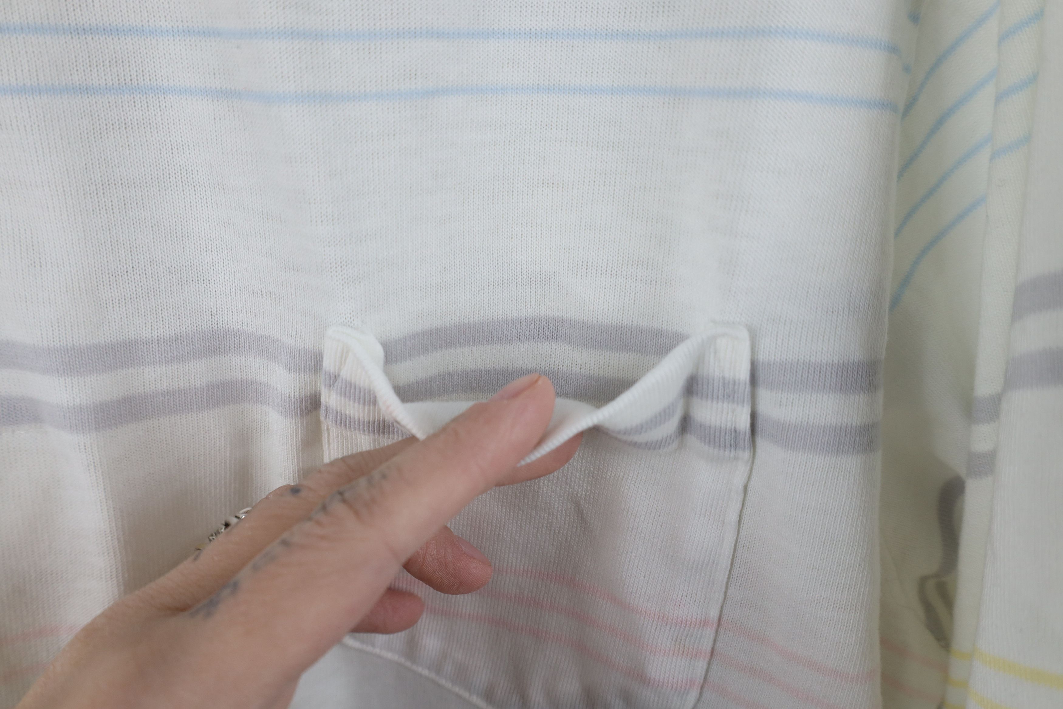 Wrangler Vintage 70s 80s Wrangler Sheer Knit Collared Polo Shirt USA Size US XL / EU 56 / 4 - 5 Thumbnail