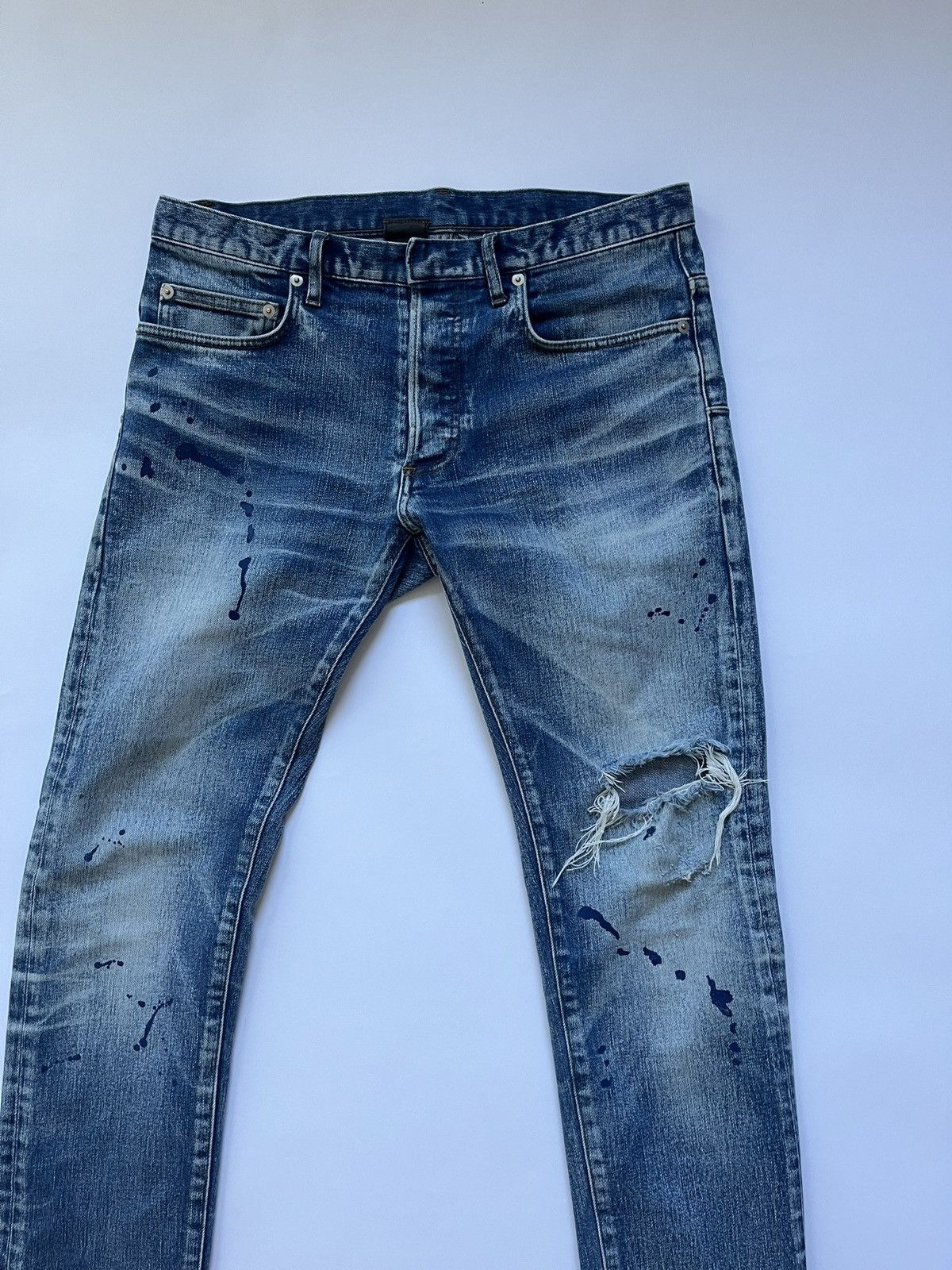 Dior Dior KVA paint splatter Size US 30 / EU 46 - 2 Thumbnail