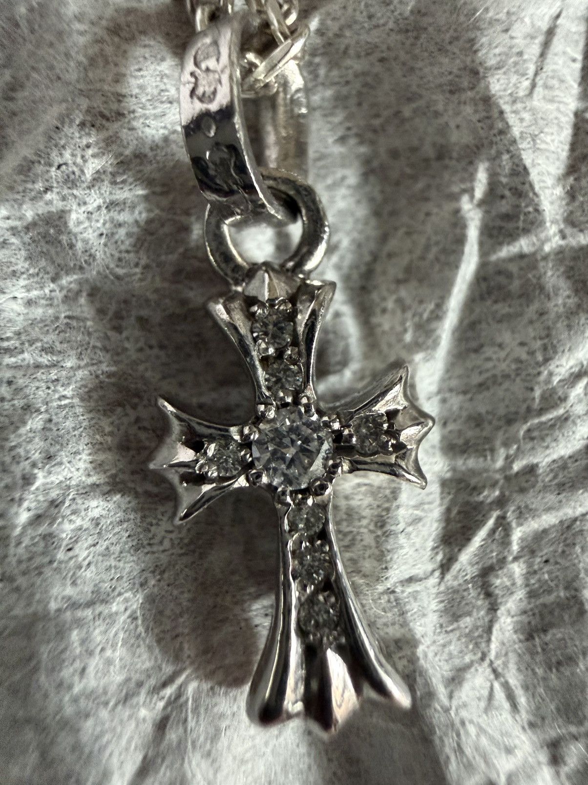Chrome Hearts Chrome Hearts Babyfat Pendant White Gold Size ONE SIZE - 1 Thumbnail
