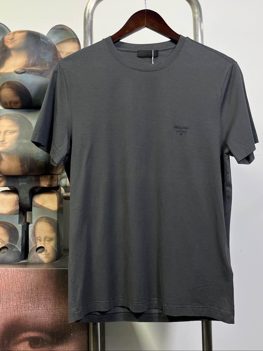 Prada Prada Logo Short Sleeve T-Shirt Size M Size US M / EU 48-50 / 2 - 1 Thumbnail