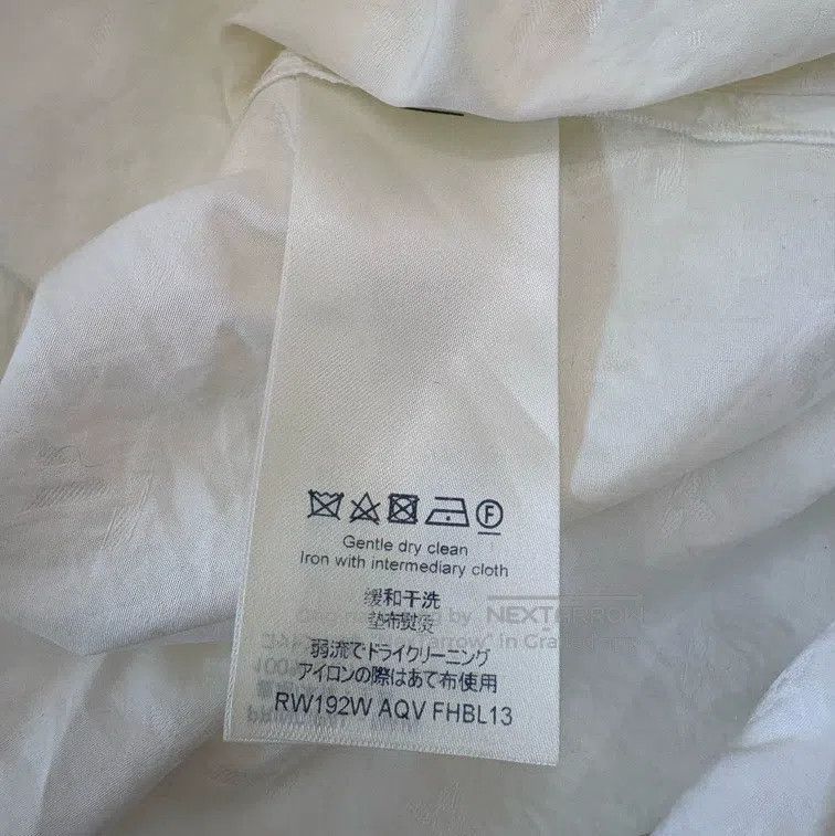 Louis Vuitton Louis Vuitton White logo jacquard full-print cotton lace s Size XXS / US 00 / IT 34 - 8 Thumbnail