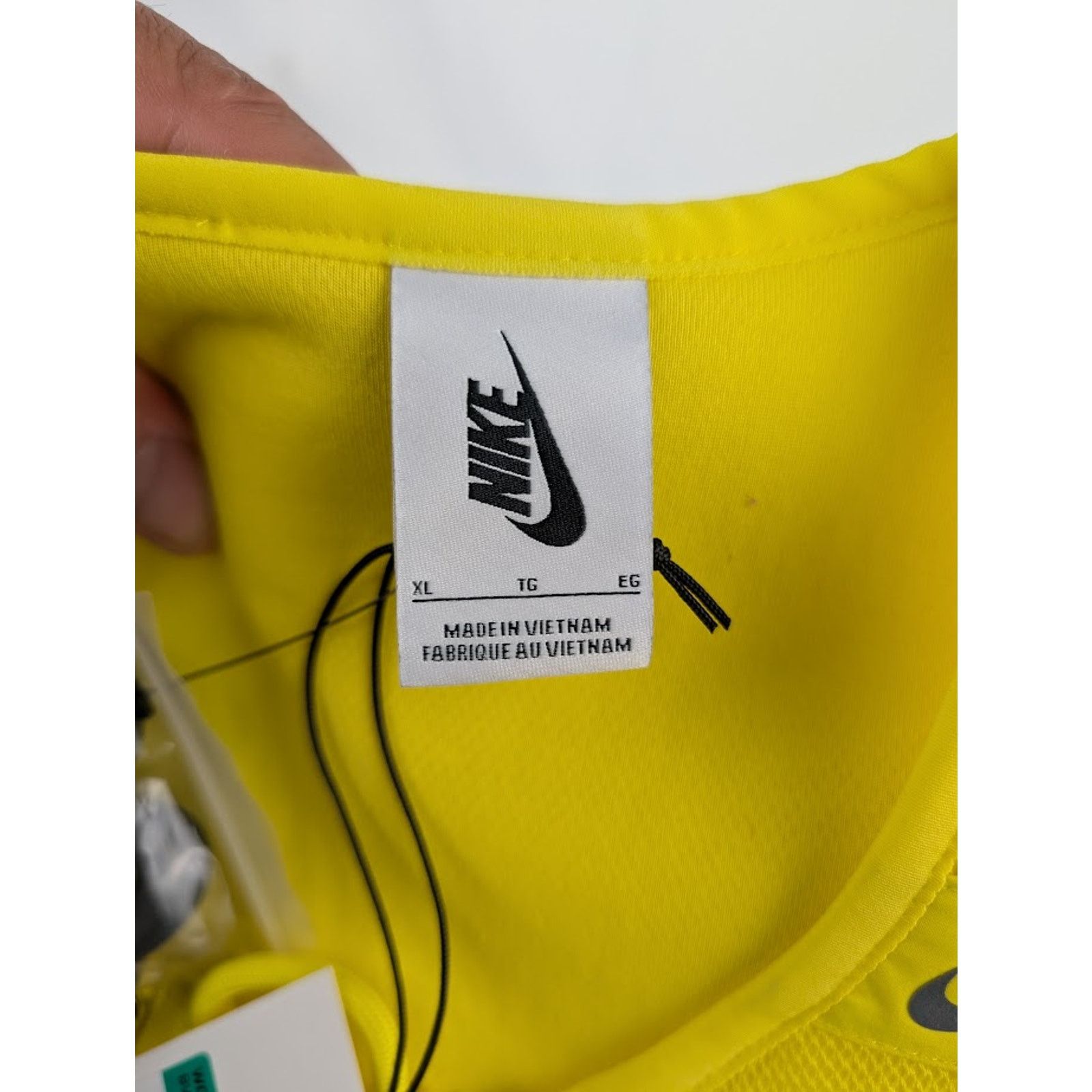 Nike × Off-White o1rshd1 Cross Bib in Yellow Size L / US 10 / IT 46 - 11 Thumbnail