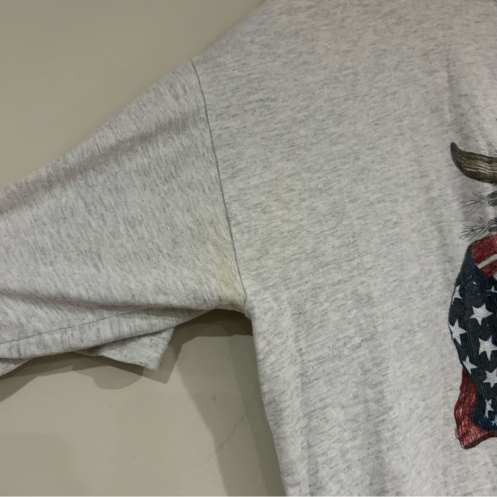 Other Vintage Texas Bull USA Flag Shirt Size US XXL / EU 58 / 5 - 7 Thumbnail