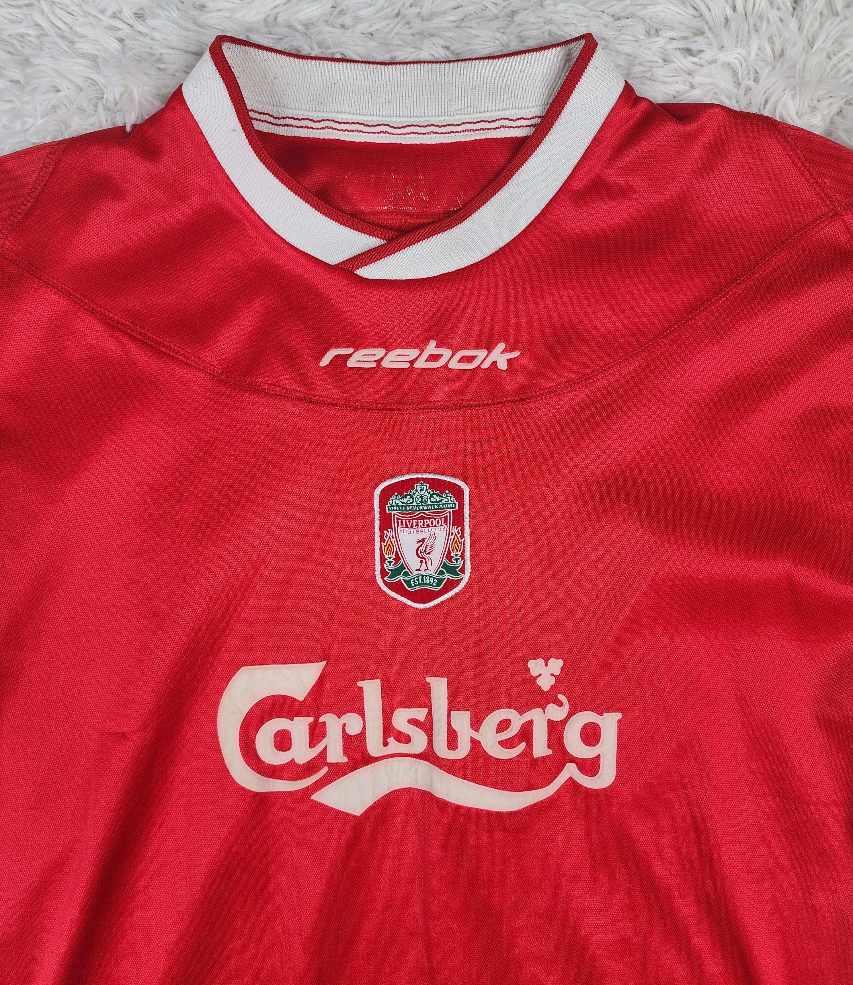 Reebok Vintage Reebok Liverpool F.C. 2002/2003 home jersey Size US M / EU 48-50 / 2 - 2 Thumbnail