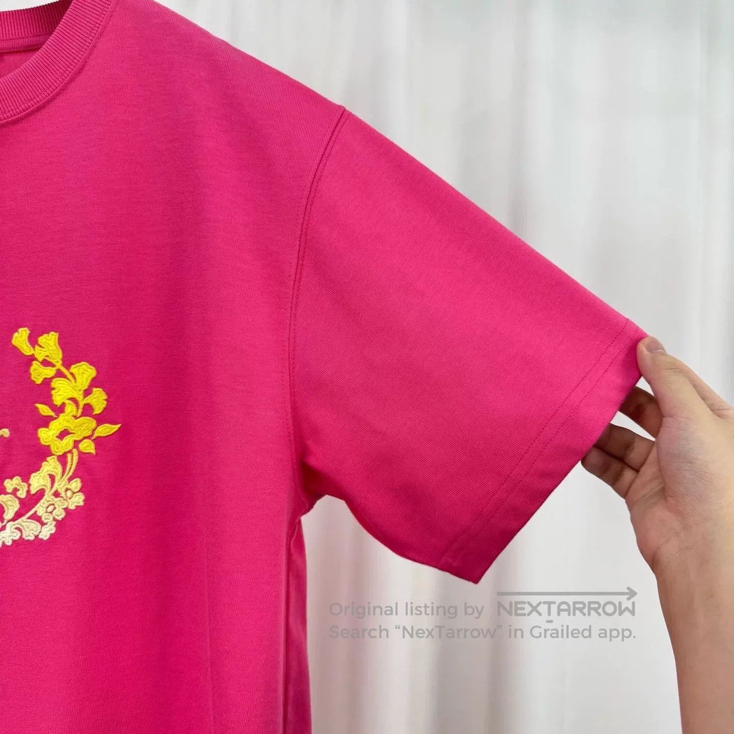 Dior dior embroidered floral short sleeve t. Size US L / EU 52-54 / 3 - 4 Thumbnail