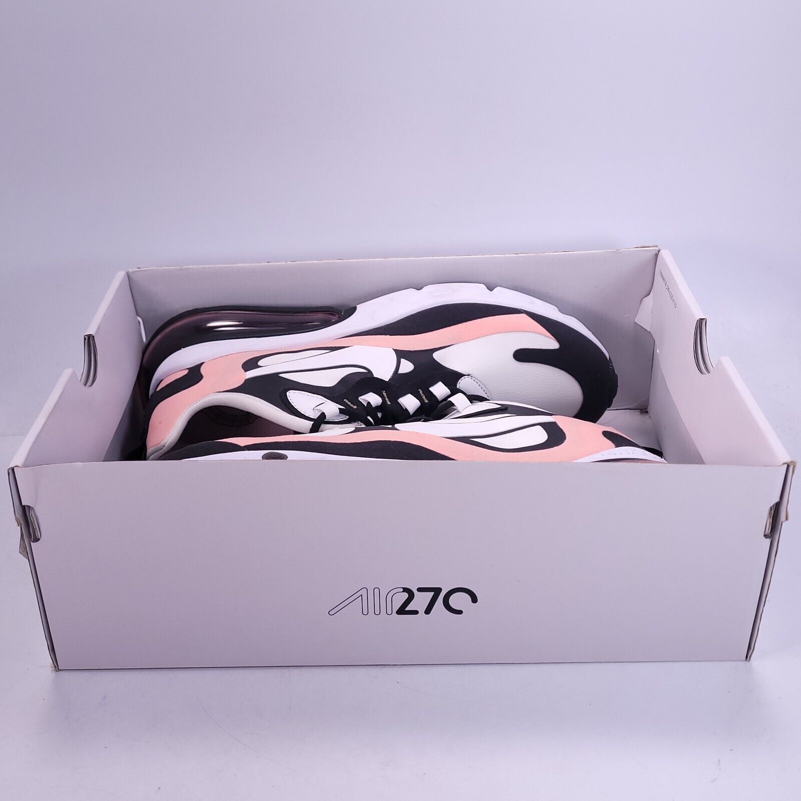 Nike Nike Air Max 270 React Shoe Womens Size 10 AT6174-005 White Size US 10 / IT 40 - 10 Thumbnail