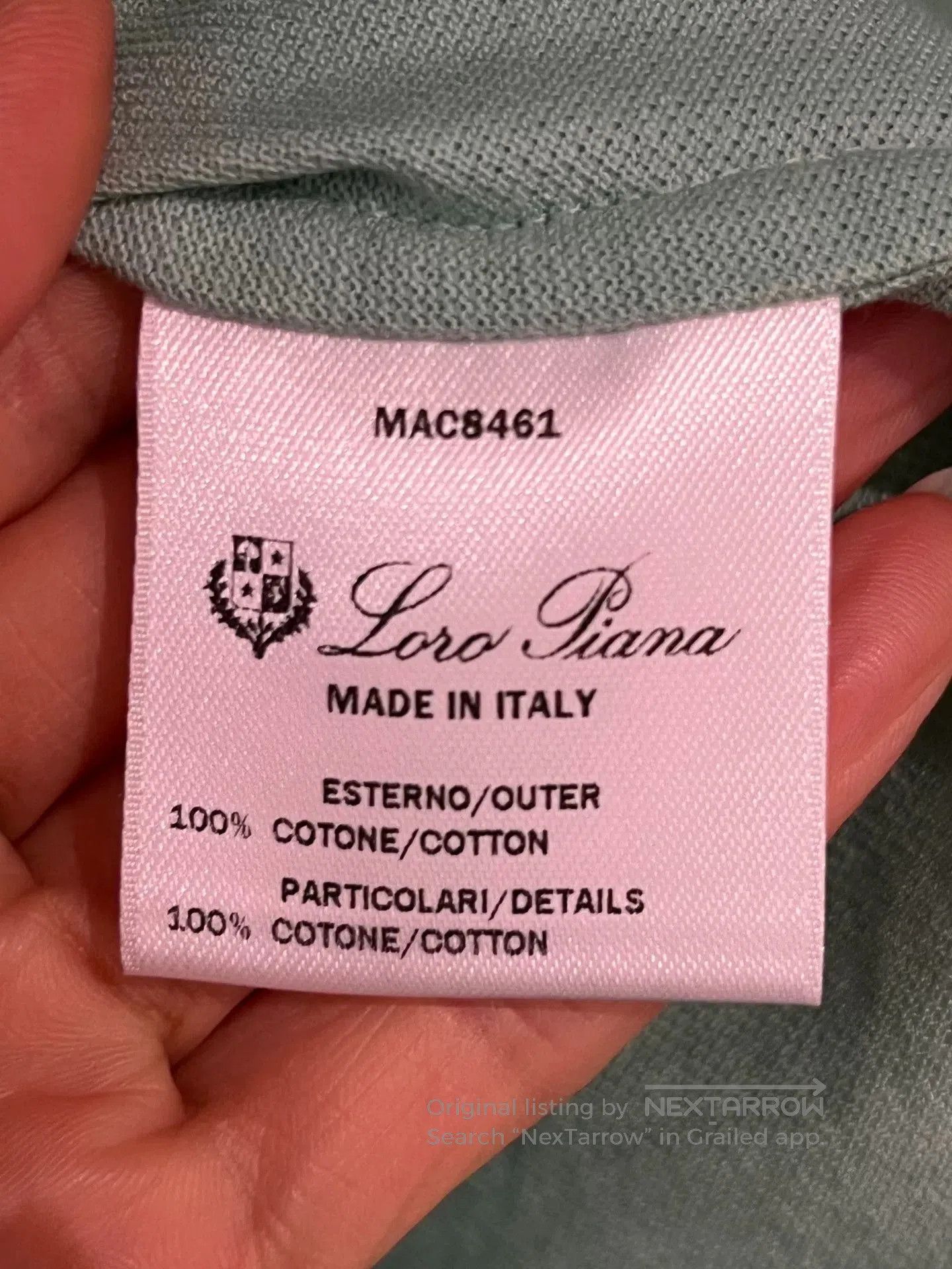 Loro Piana Loro Piana Solid Casual Polo Shirt. Size US M / EU 48-50 / 2 - 6 Thumbnail