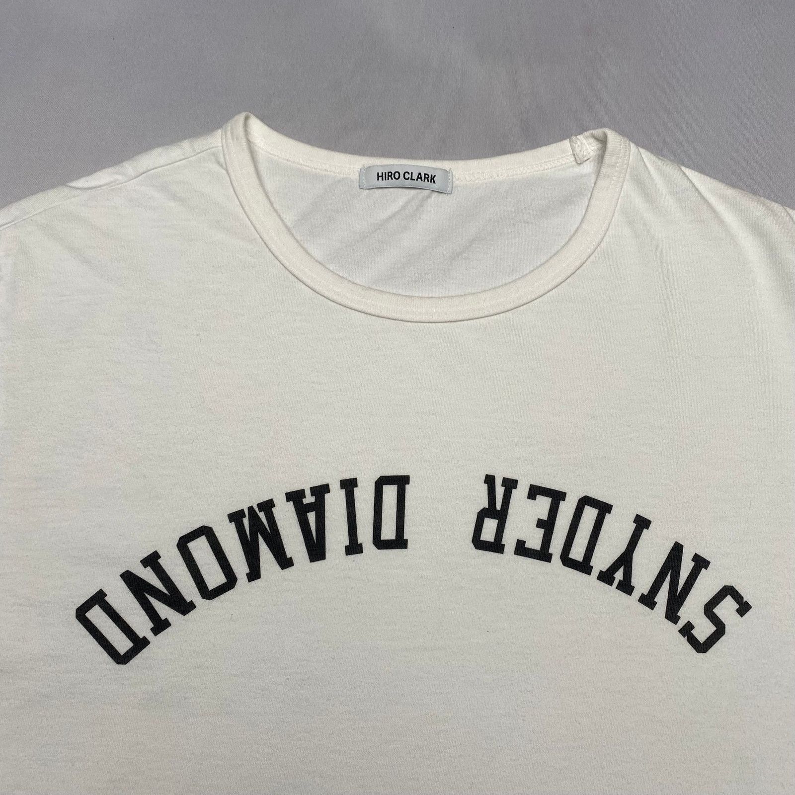 Hiro Clark Hiro Clark Snyder Diamond Short Sleeve White Shirt 19x25 Size US S / EU 44-46 / 1 - 2 Thumbnail