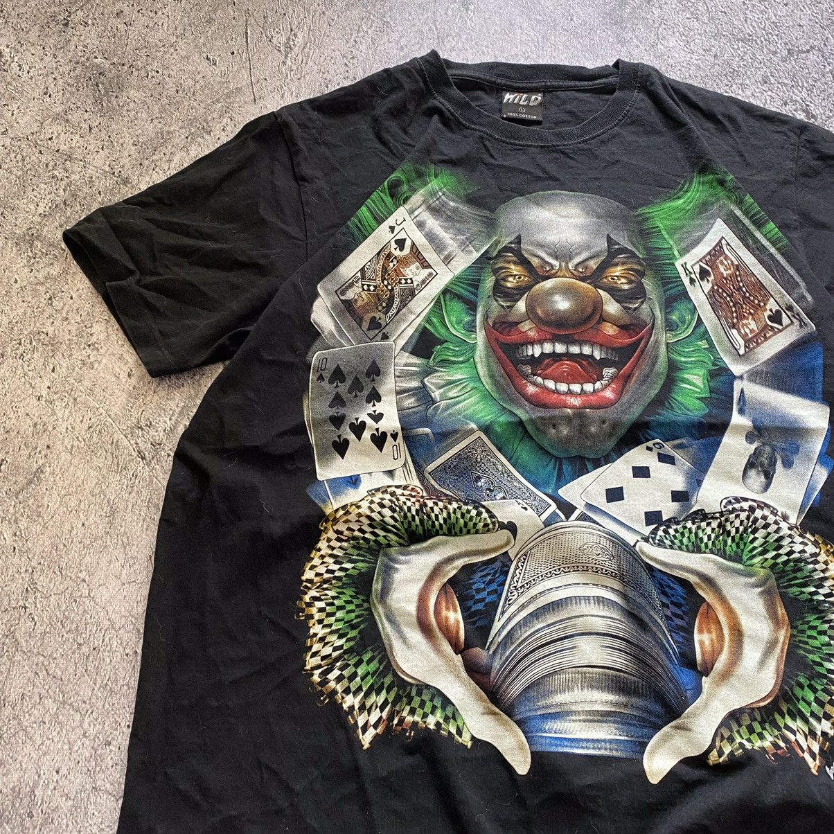 Japanese Brand Vintage T-shirt joker 3d print oversize fit Size US L / EU 52-54 / 3 - 4 Thumbnail
